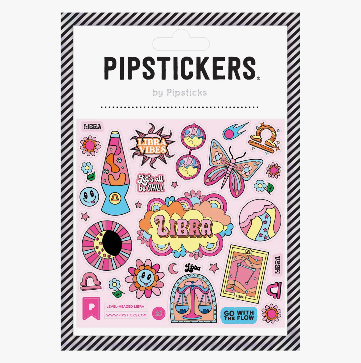 Glow In the Dark Zodiac Sticker Steets