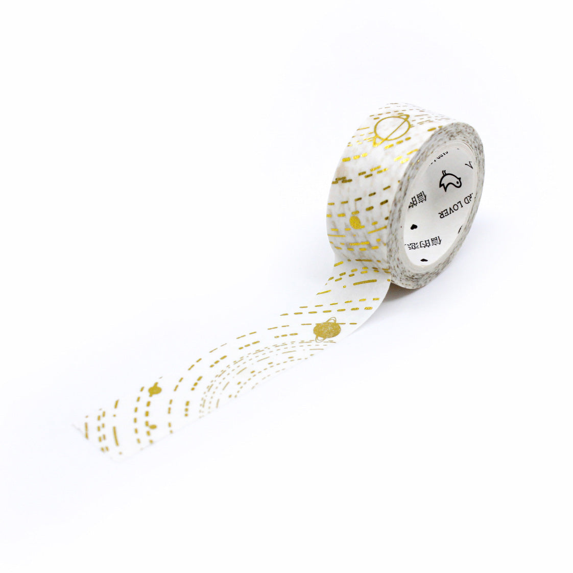Illuminate your projects with our Gold Foil Starry Night Sky Constellation Washi Tape, adorned with sparkling constellations in a shimmering gold finish. Ideal for adding a touch of celestial wonder to your crafts. This tape is sold at BBB Supplies Craft Shop.