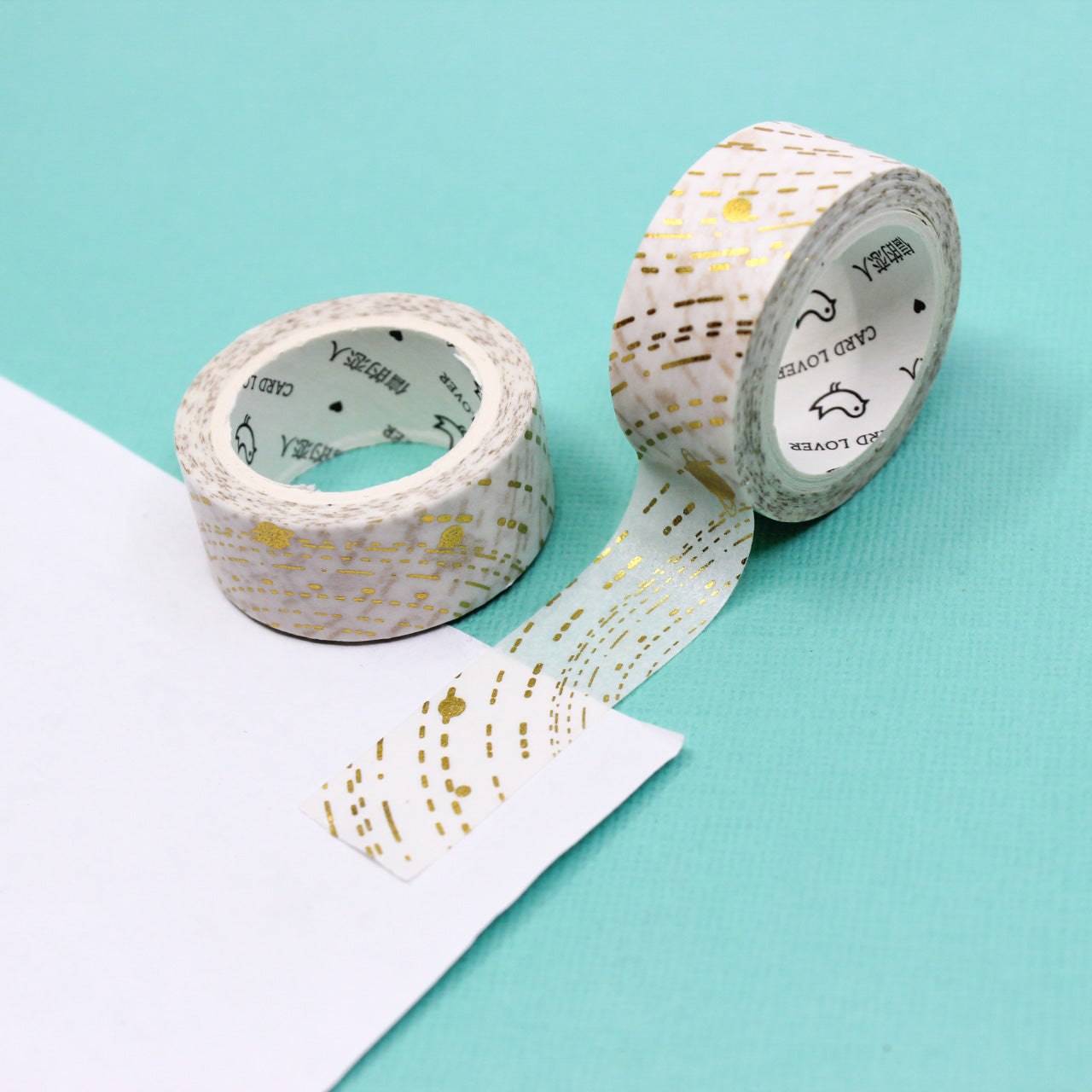 Illuminate your projects with our Gold Foil Starry Night Sky Constellation Washi Tape, adorned with sparkling constellations in a shimmering gold finish. Ideal for adding a touch of celestial wonder to your crafts. This tape is sold at BBB Supplies Craft Shop.