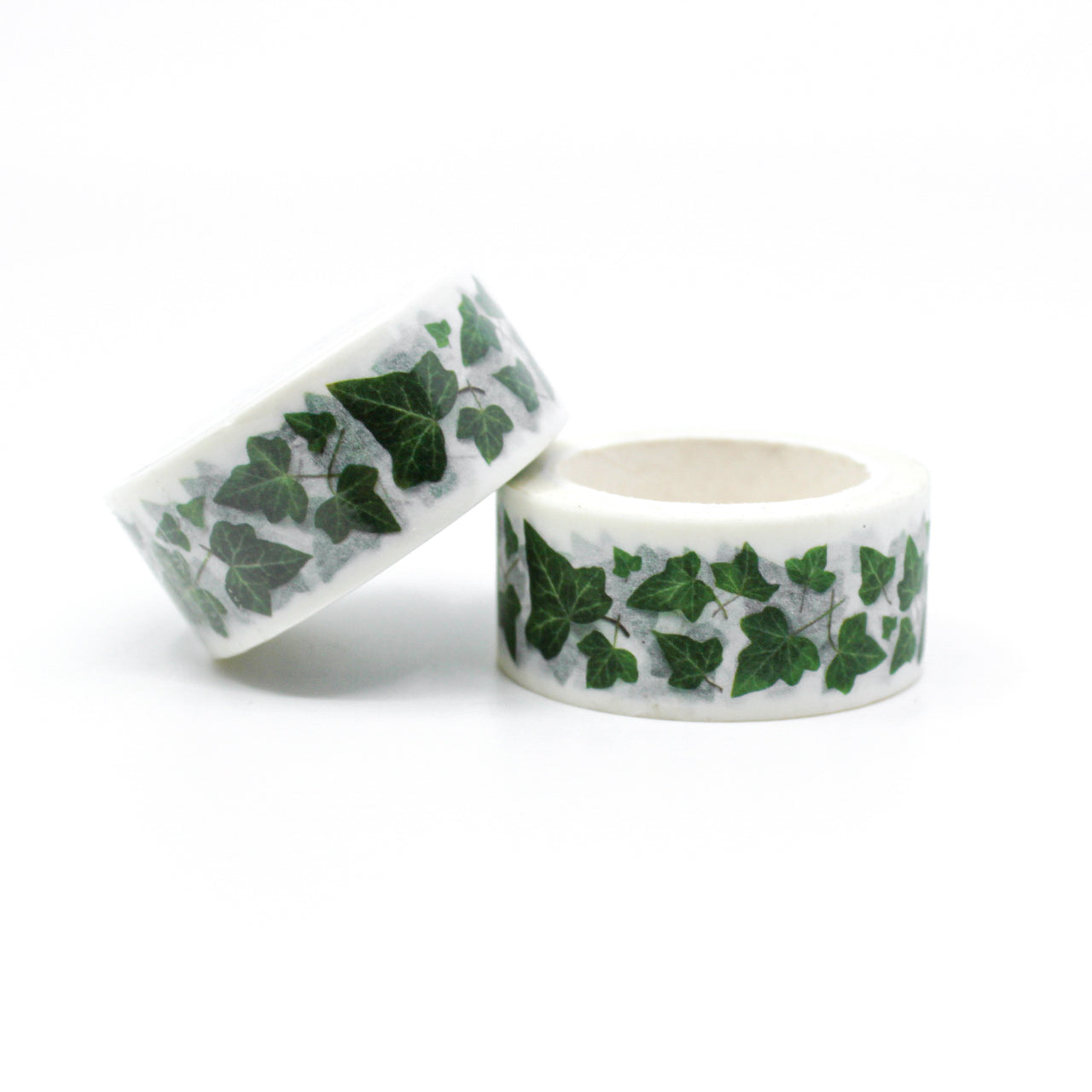 Infuse your projects with a sense of whimsical charm using our green ivy leaves washi tape, adorned with graceful ivy foliage that evokes a lush and organic feel. This tape is designed by Bottle Branch and sold at BBB Supplies Craft Shop.