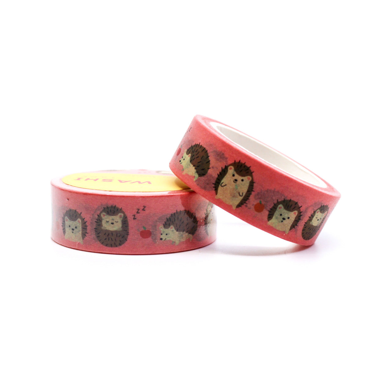 Cute Hedgehog Washi Tape features adorable hedgehog designs, adding a charming and playful element to your crafts, scrapbooking, and more. This tape is from Girl of All Work and sold at BBB Supplies Craft Shop.