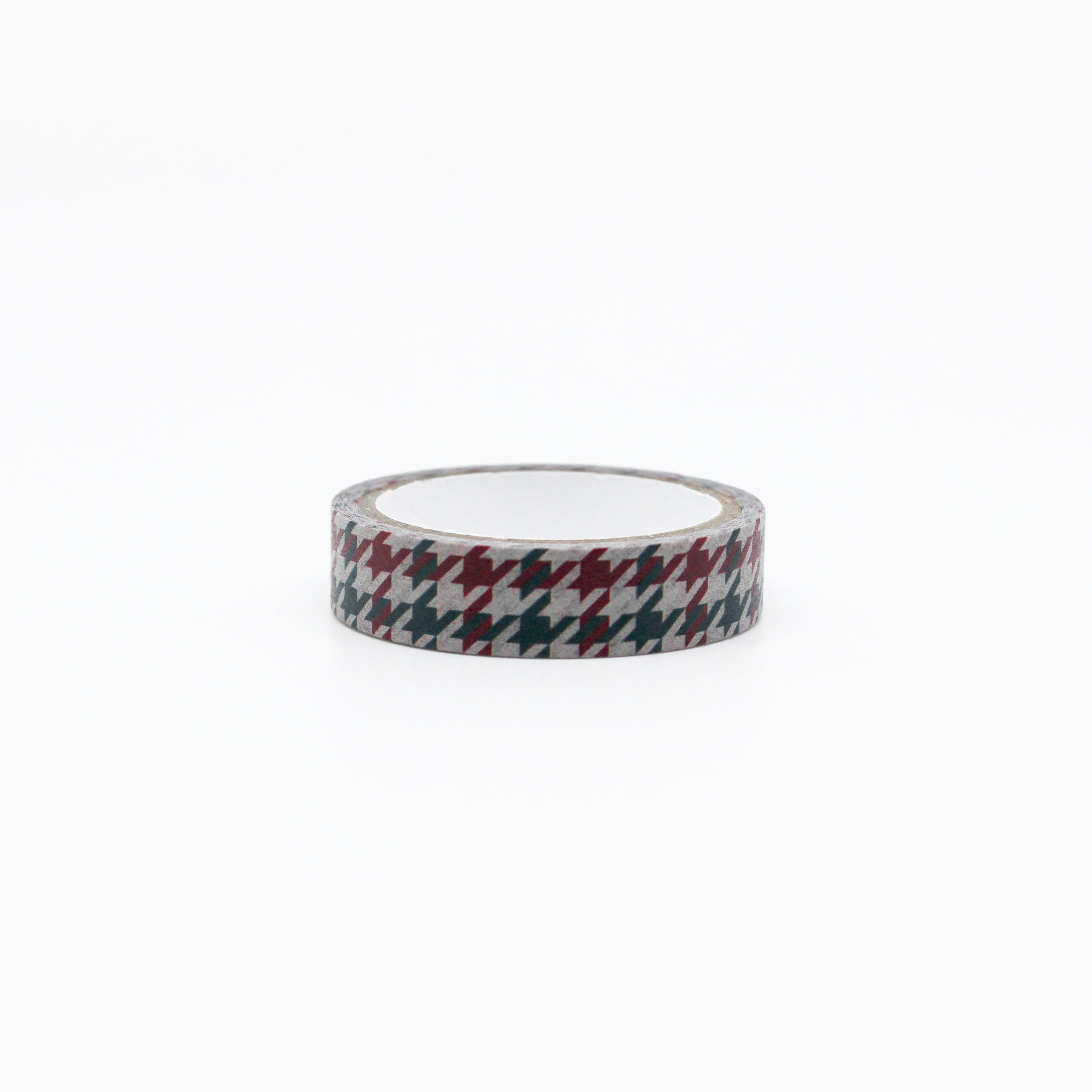Infuse your creations with the elegance of the season using our washi tape adorned with Christmas houndstooth patterns, capturing the sophistication and charm of holiday fashion. This tape is sold at BBB Supplies Craft Shop.