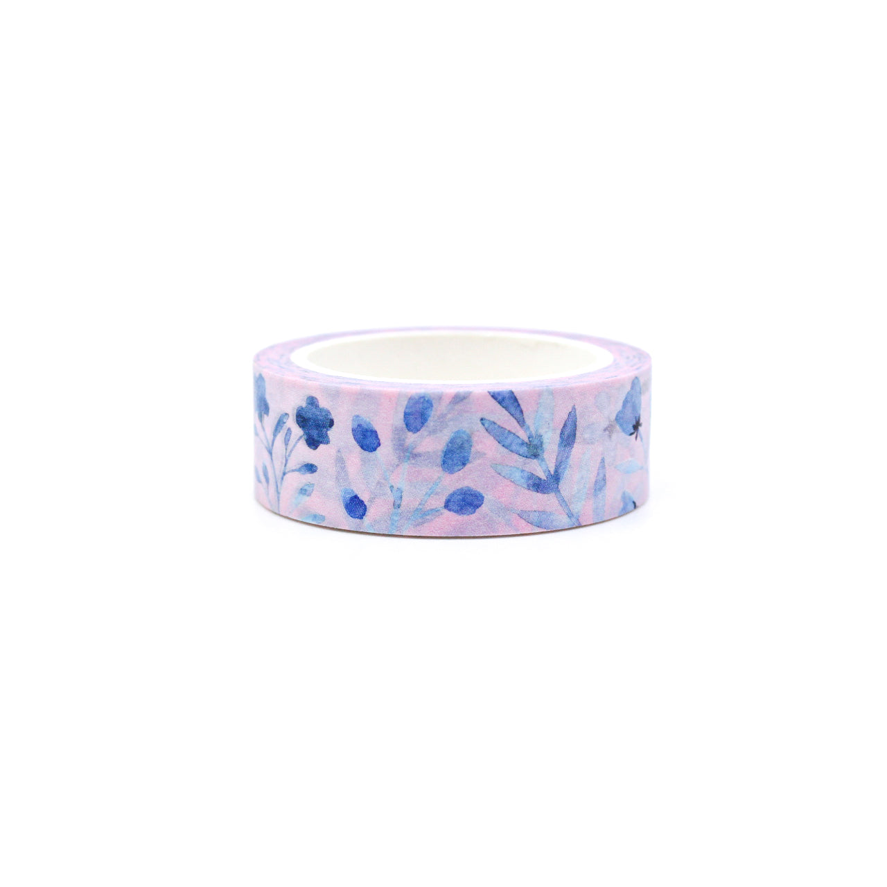 Enhance your crafts with our Lavender and Blue Floral Washi Tape, featuring a charming floral pattern in shades of lavender and blue. Ideal for adding a touch of elegance and nature to your projects. This tape is designed by Sarah Francis and sold at BBB Supplies Craft Shop.