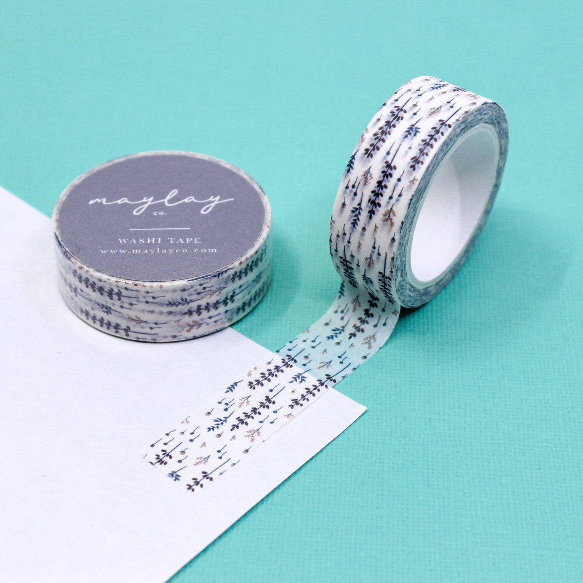 Elevate your crafts with our Lovely Lavender Washi Tape, featuring a soothing lavender-colored design. Ideal for adding a touch of relaxation and elegance to your projects. This tape is designed by Maylay Co. and sold at BBB Supplies Craft Shop.