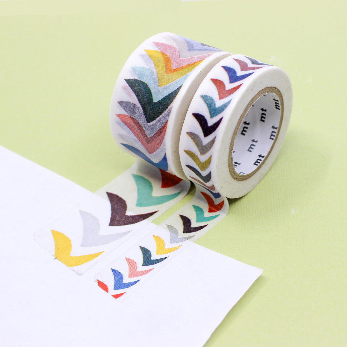 Infuse your creations with the charm of mid-century modern art using our washi tape, adorned with abstract bird patterns inspired by the iconic designs of that era, adding a unique and artistic flair to your crafts. This tape is made by MT Brand and sold at BBB Supplies Craft Shop.