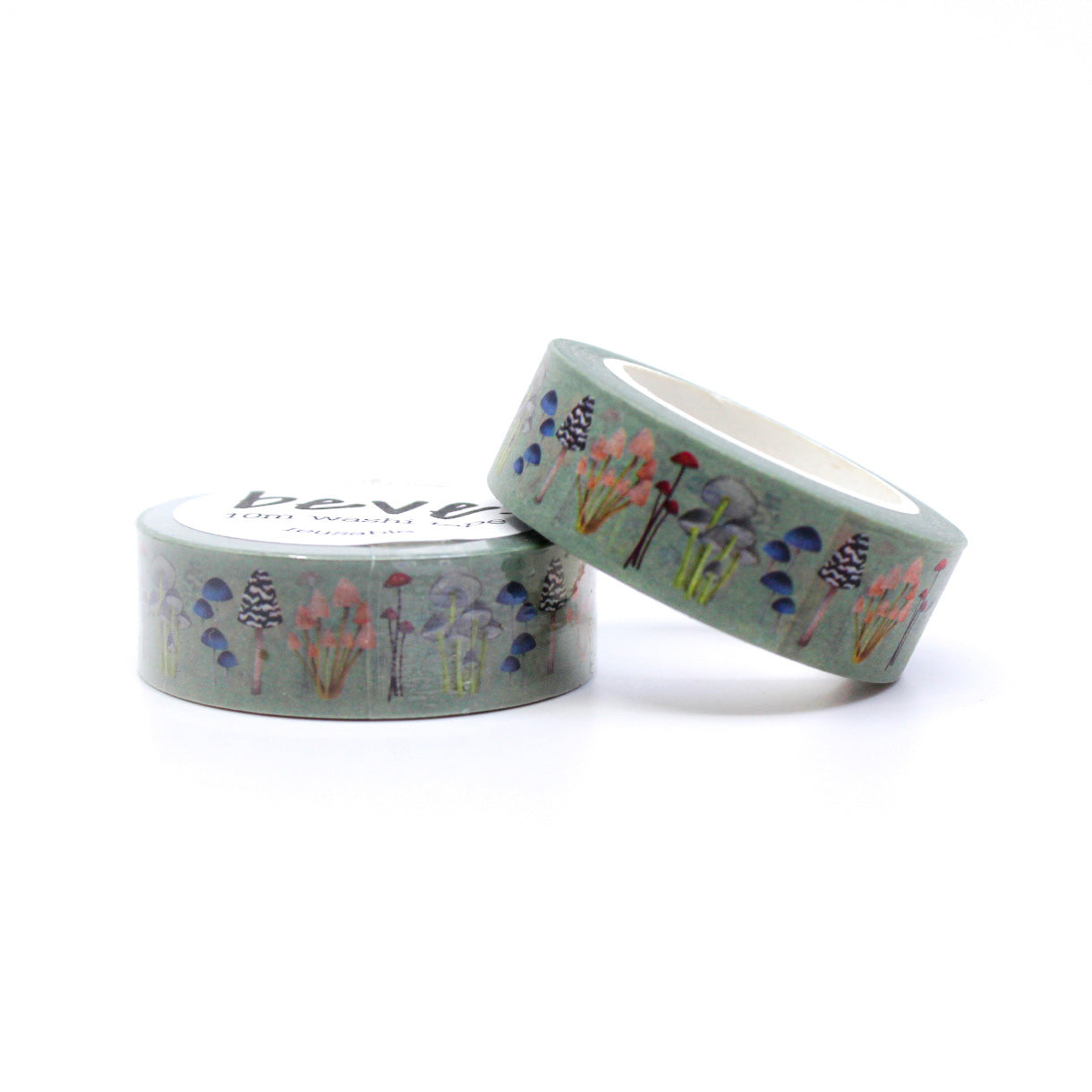 Muted Autumn Flush of Mushrooms Washi