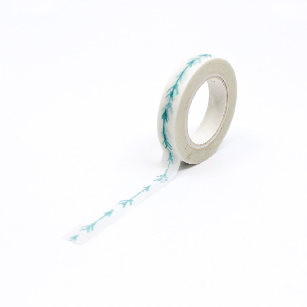 Enhance your projects with our Blue Arrow Border Washi Tape, featuring stylish and directional arrow designs in a cool blue hue. Ideal for adding a touch of precision and style to your crafts. This tape is sold at BBB Supplies Craft Shop.