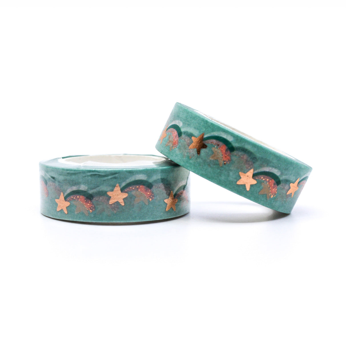 Illuminate your projects with a celestial touch using this pastel shooting star comet washi tape. Ideal for adding a whimsical and dreamy accent to your journals, scrapbooks, and crafts. This tape is sold at BBB Supplies craft Shop.