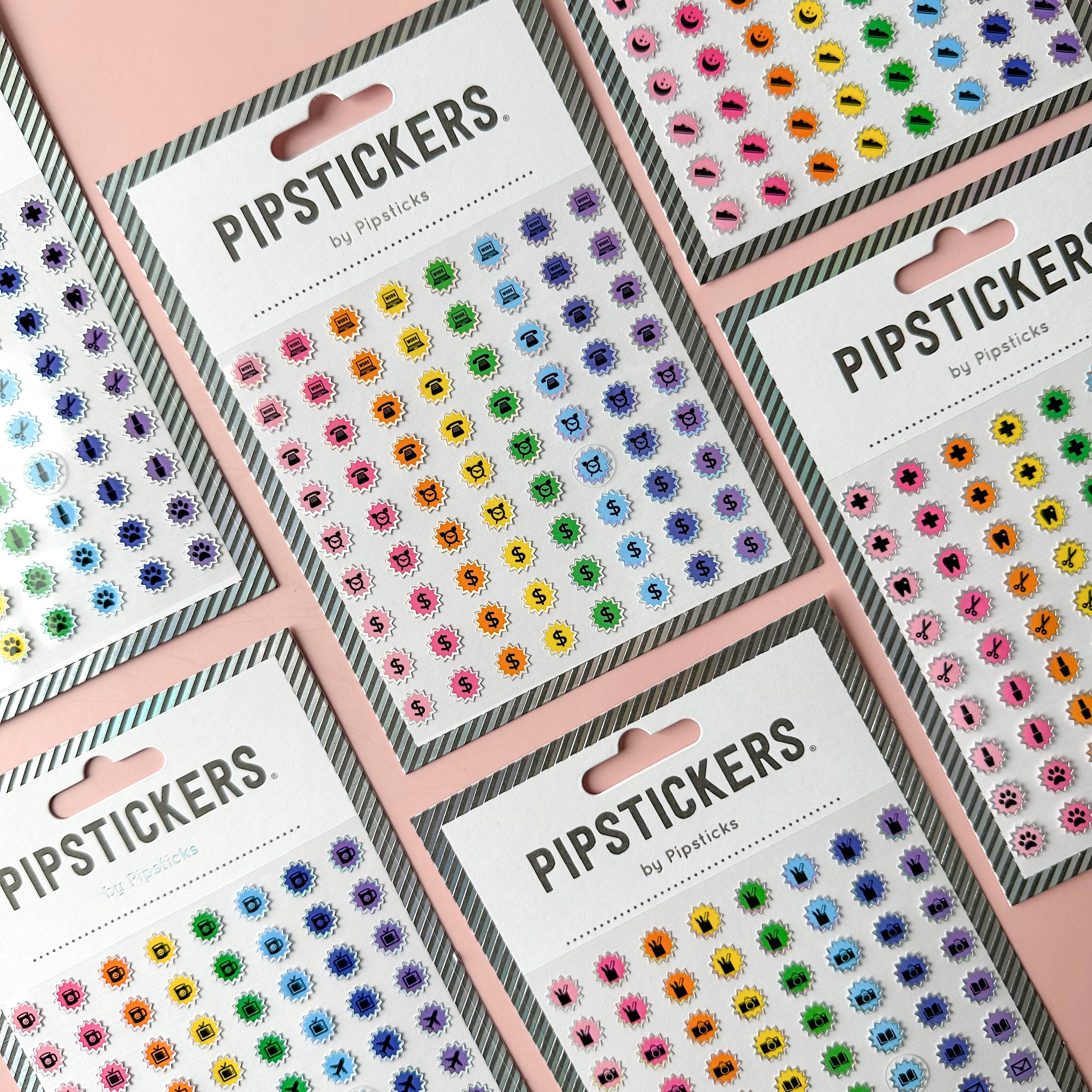 Elevate your planning with our captivating small stickers, offering a range of designs to highlight and remember important dates, ensuring you never miss a key event. These stickers are designed by pipsticks and sold at BBB Supplies Craft Shop.