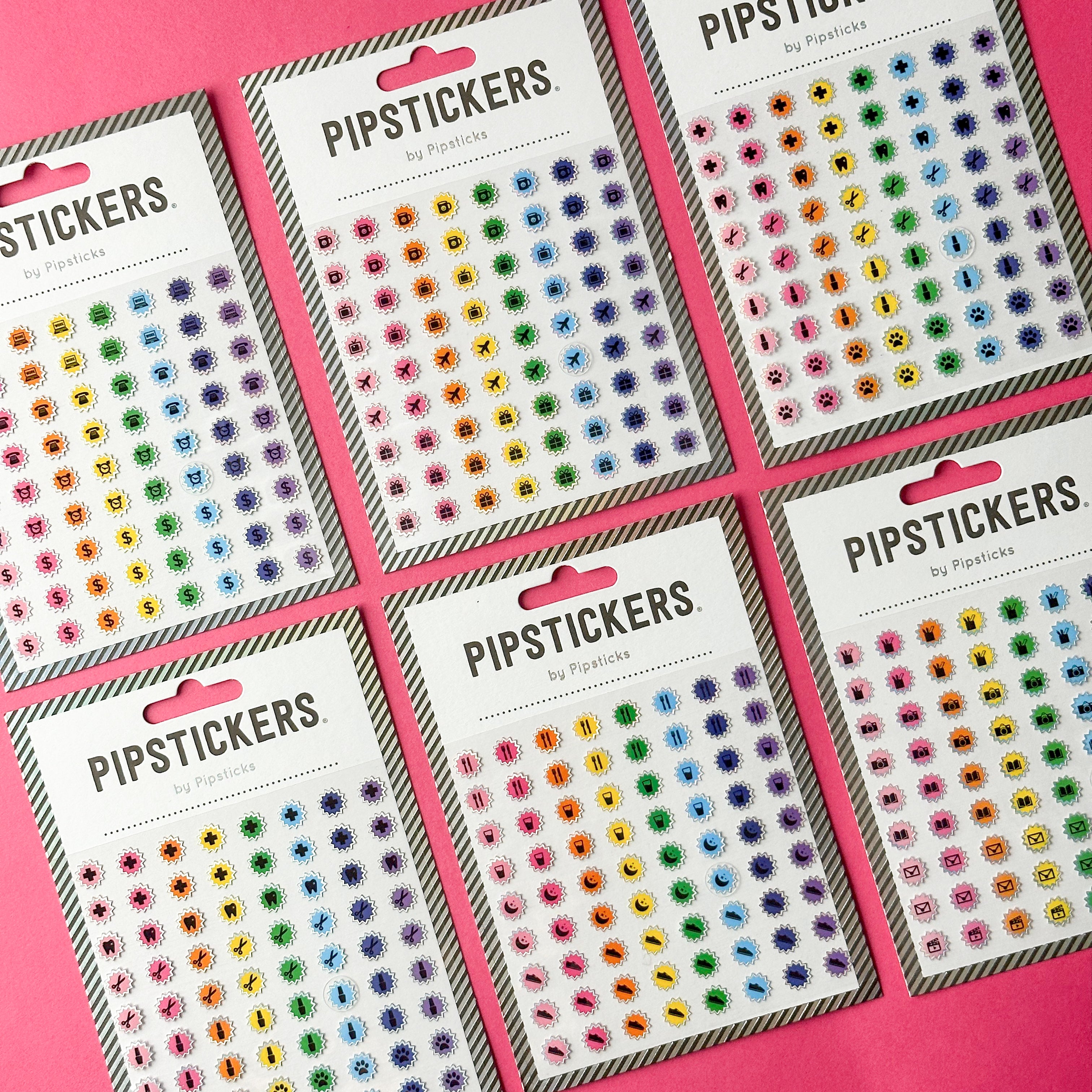 Stay organized with our small planner stickers, designed to note important dates and events, perfect for adding reminders and markers in your planner or calendar. These stickers are designed by Pipsticks and sold at BBB Supplies CRAFT SHOP.