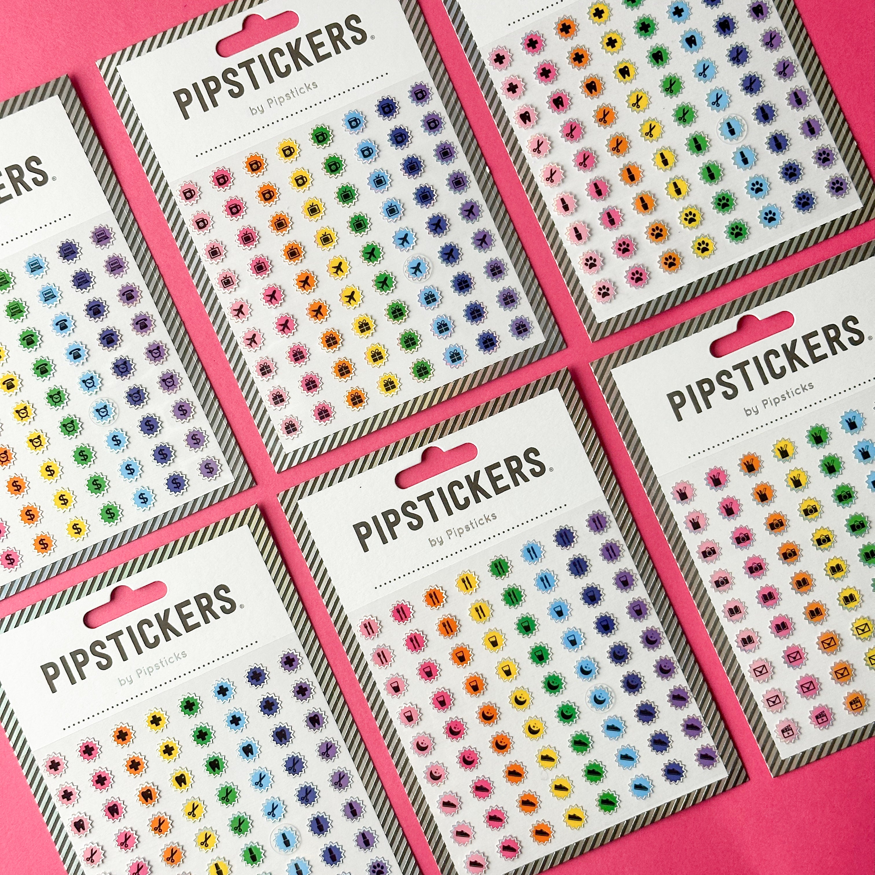 Elevate your planning with our captivating small stickers, offering a range of designs to highlight and remember important dates, ensuring you never miss a key event. These stickers are designed by pipsticks and sold at BBB Supplies Craft Shop.