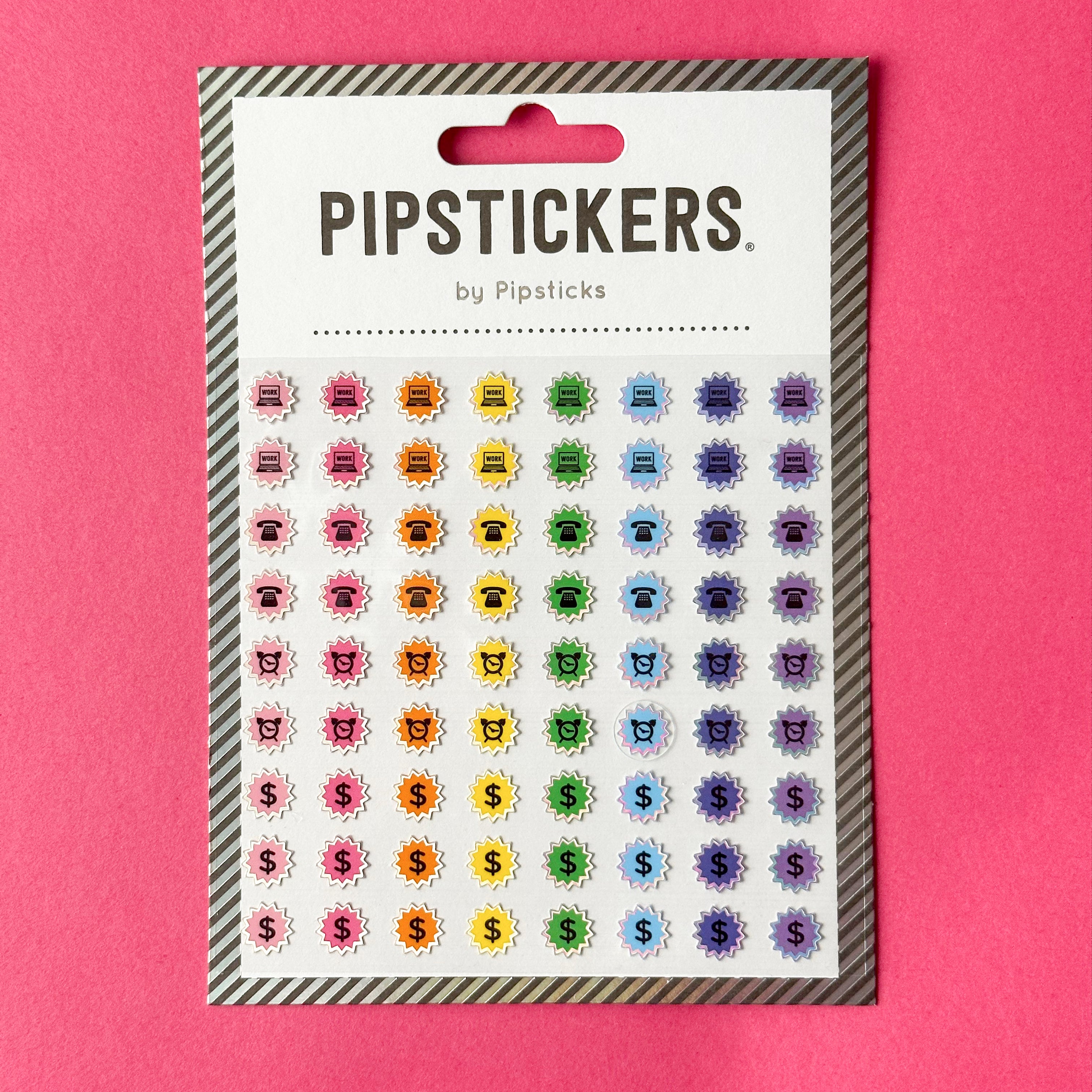 Stay organized with our small planner stickers, designed to note important dates and events, perfect for adding reminders and markers in your planner or calendar. These stickers are designed by Pipsticks and sold at BBB Supplies CRAFT SHOP.
