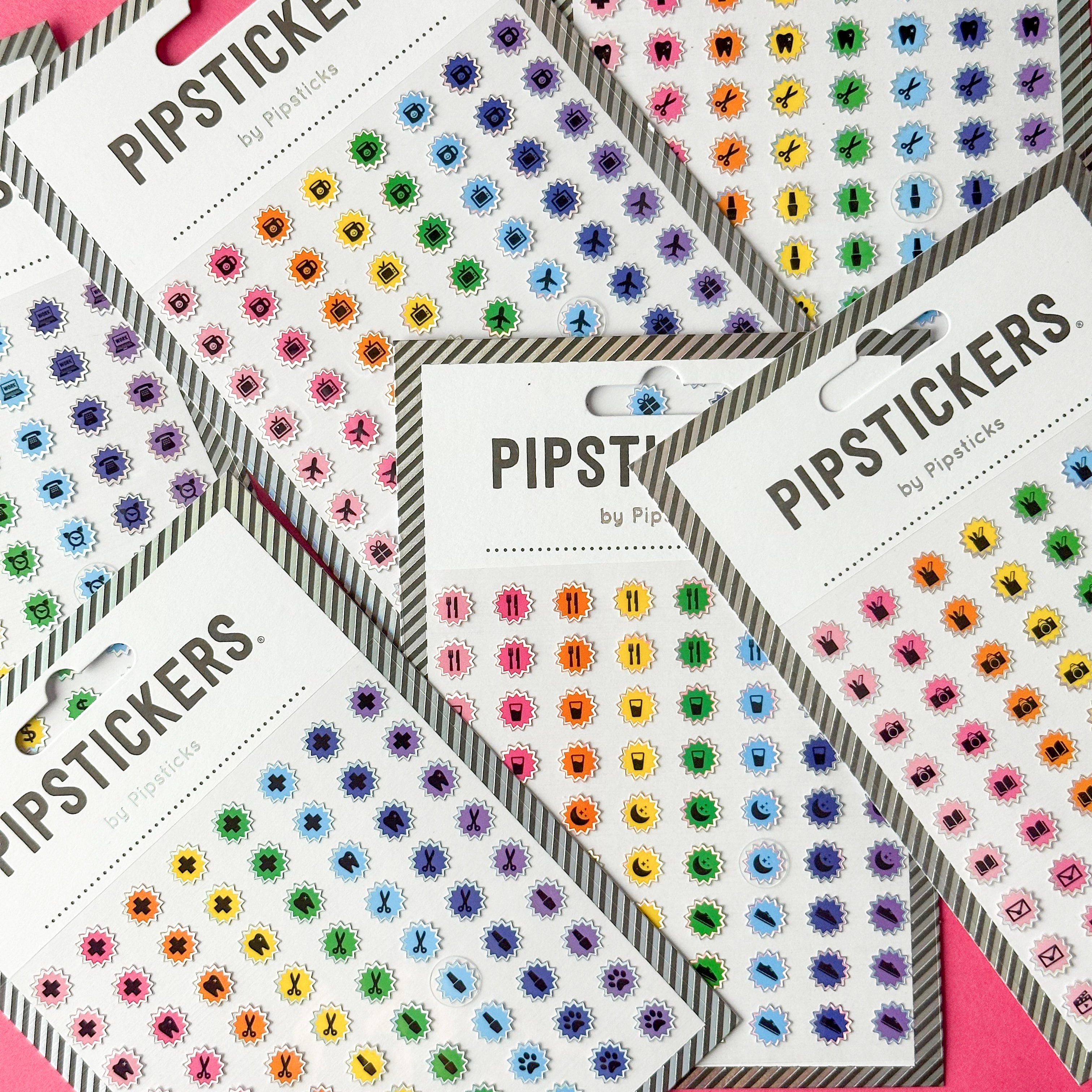 Stay organized with our small planner stickers, designed to note important dates and events, perfect for adding reminders and markers in your planner or calendar. These stickers are designed by Pipsticks and sold at BBB Supplies CRAFT SHOP.