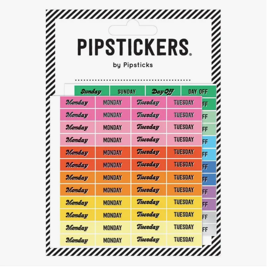 Elevate your planning with our captivating small stickers, offering a range of designs to highlight and remember important dates, ensuring you never miss a key event. These stickers are designed by Pipsticks and sold at BBB Supplies Craft Shop.