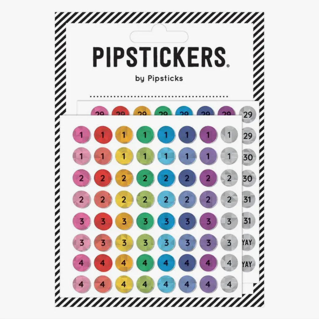 Stay organized with our small planner stickers, designed to note important dates and events, perfect for adding reminders and markers in your planner or calendar. These stickers are designed by Pipsticks and sold at BBB Supplies Craft shop.