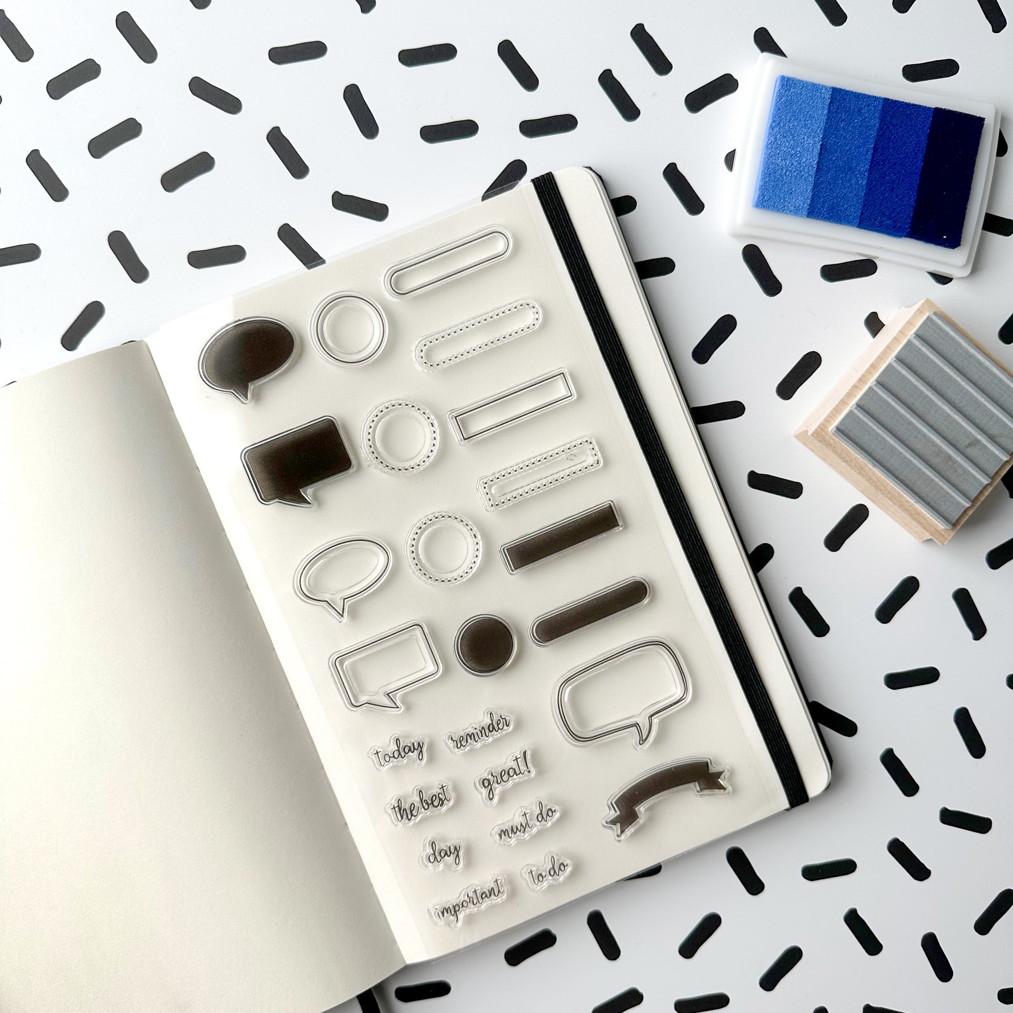 Banners & Frames BUJO Planner Stamps BBB Supplies Craft Shop