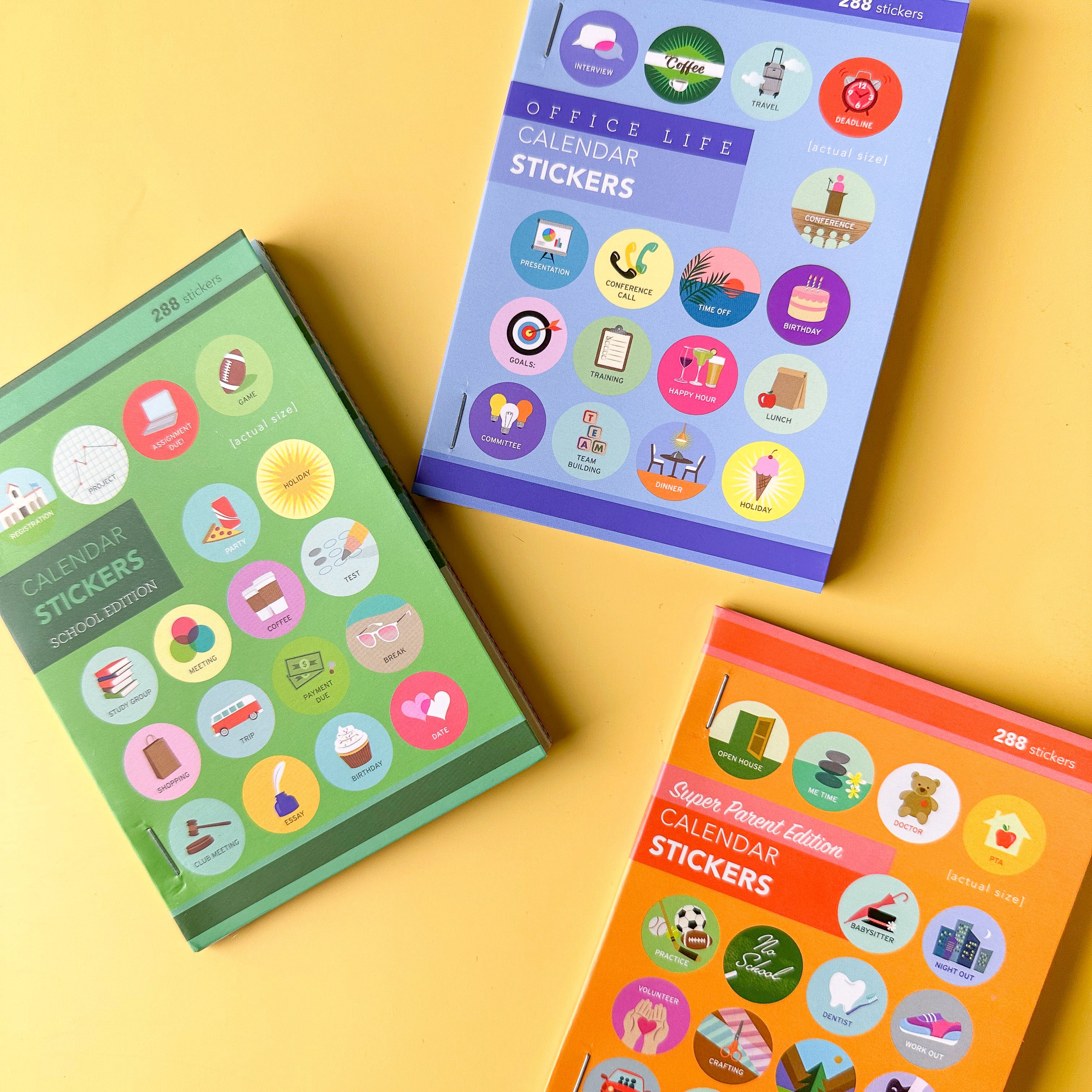 Planner Sticker Books