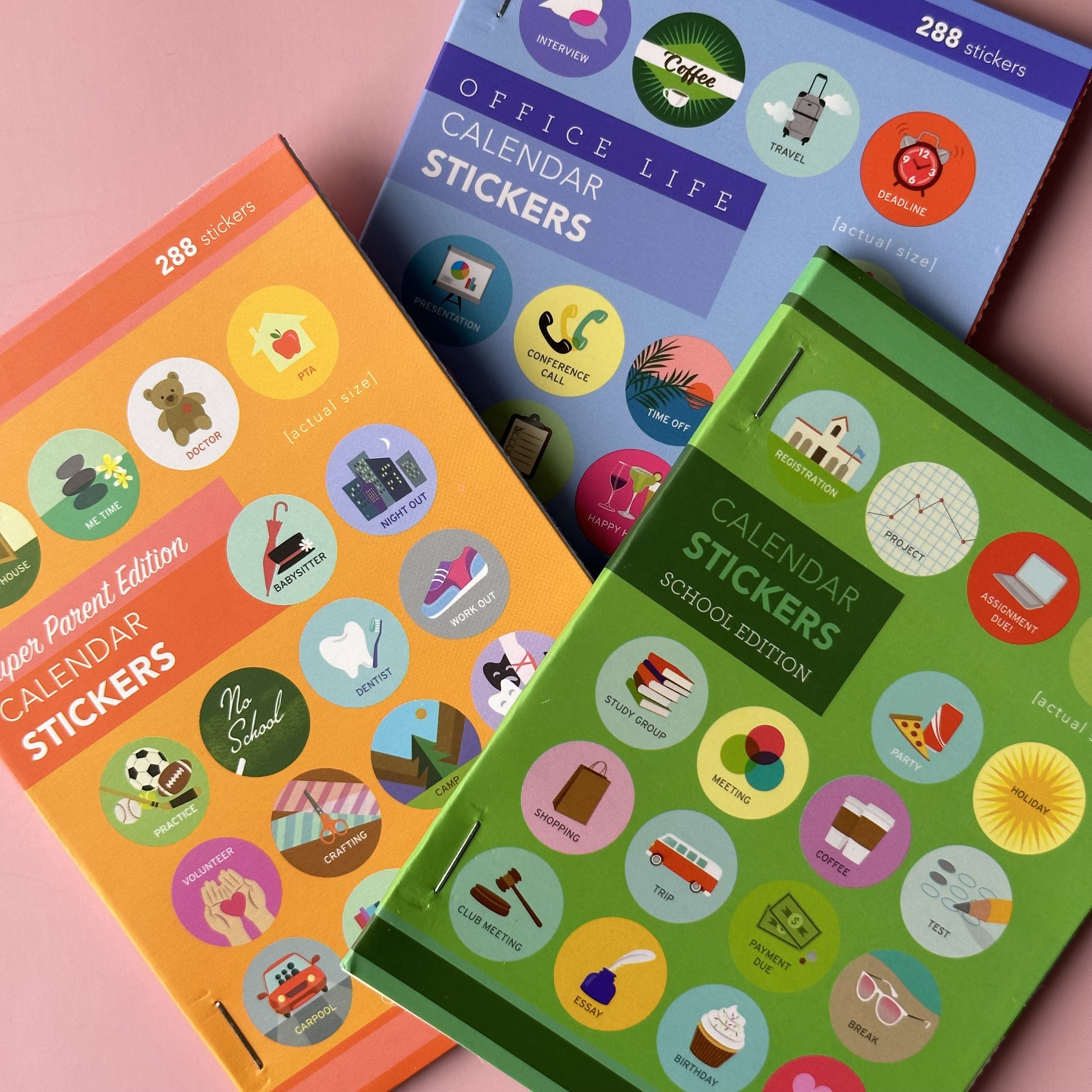 Planner Sticker Books