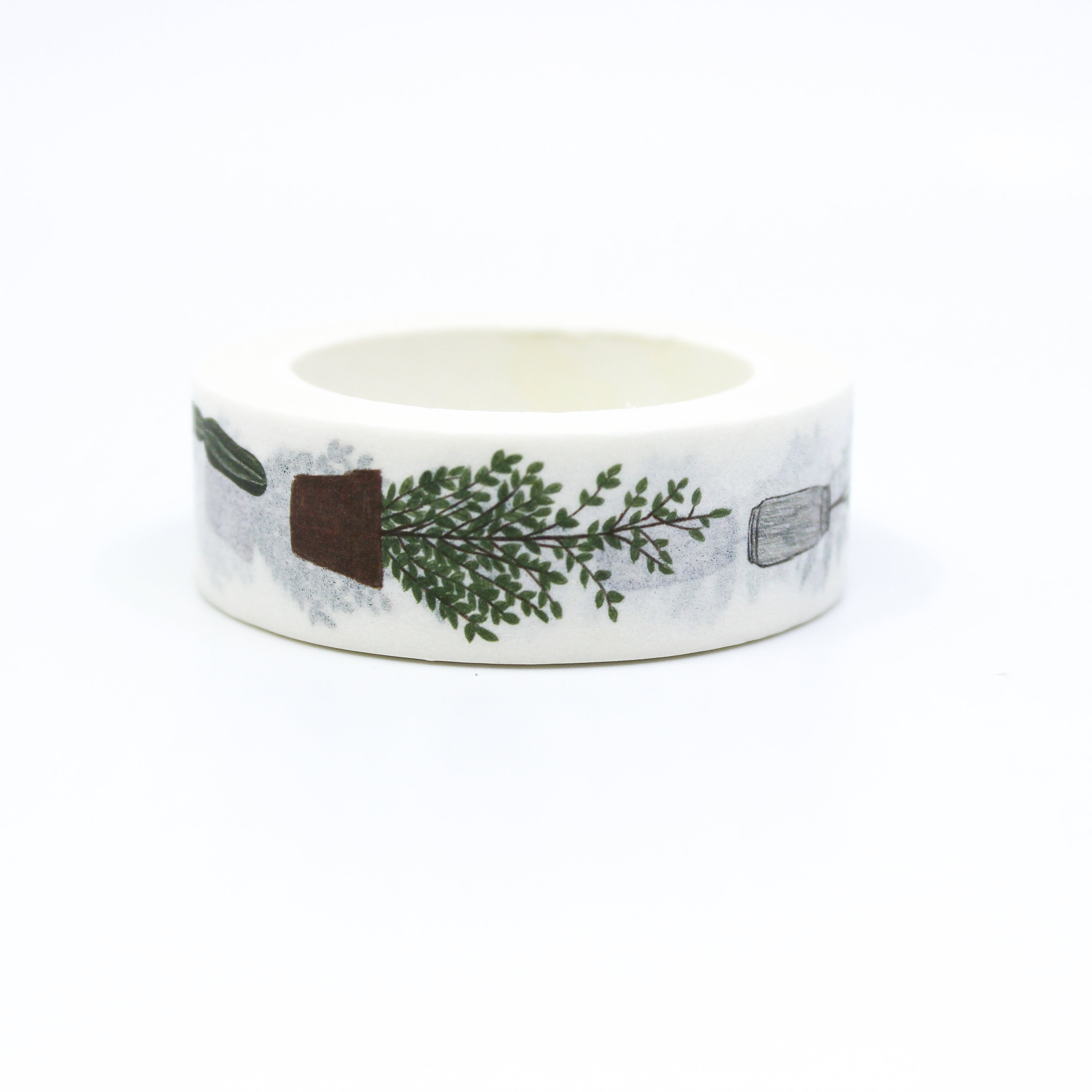 Add a touch of desert charm to your crafts with our Potted Succulent & Cactus Washi Tape, adorned with delightful succulent and cactus illustrations. Perfect for adding a whimsical and natural touch to your projects. This tape is sold at BBB Supplies Craft Shop.