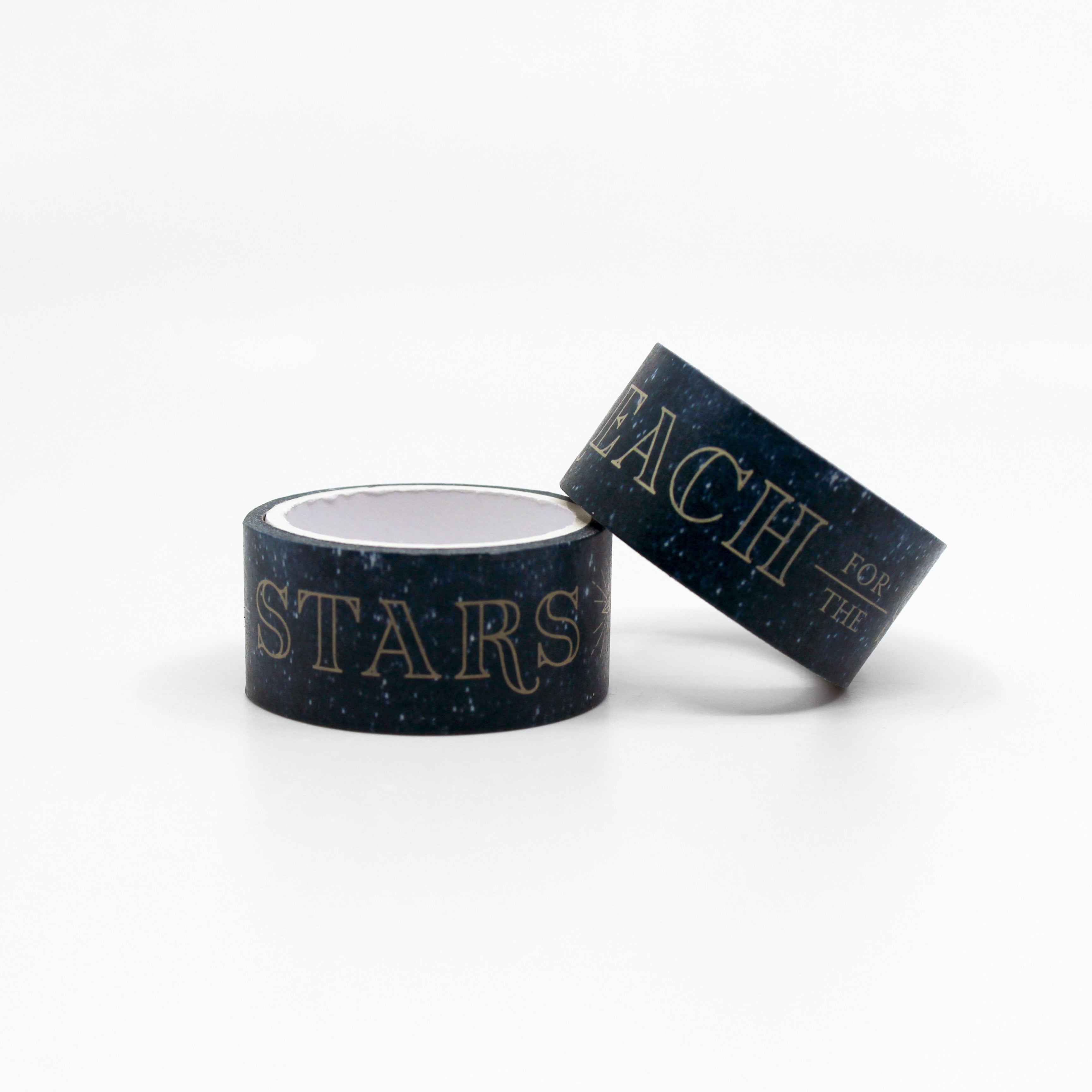 Reach for the Stars Washi Tape: Inspire your creativity with this celestial-themed washi tape featuring stars and constellations. Perfect for adding a dreamy touch to your journals, scrapbooks, or planners. This tape is sold at BBB Supplies Craft Shop.