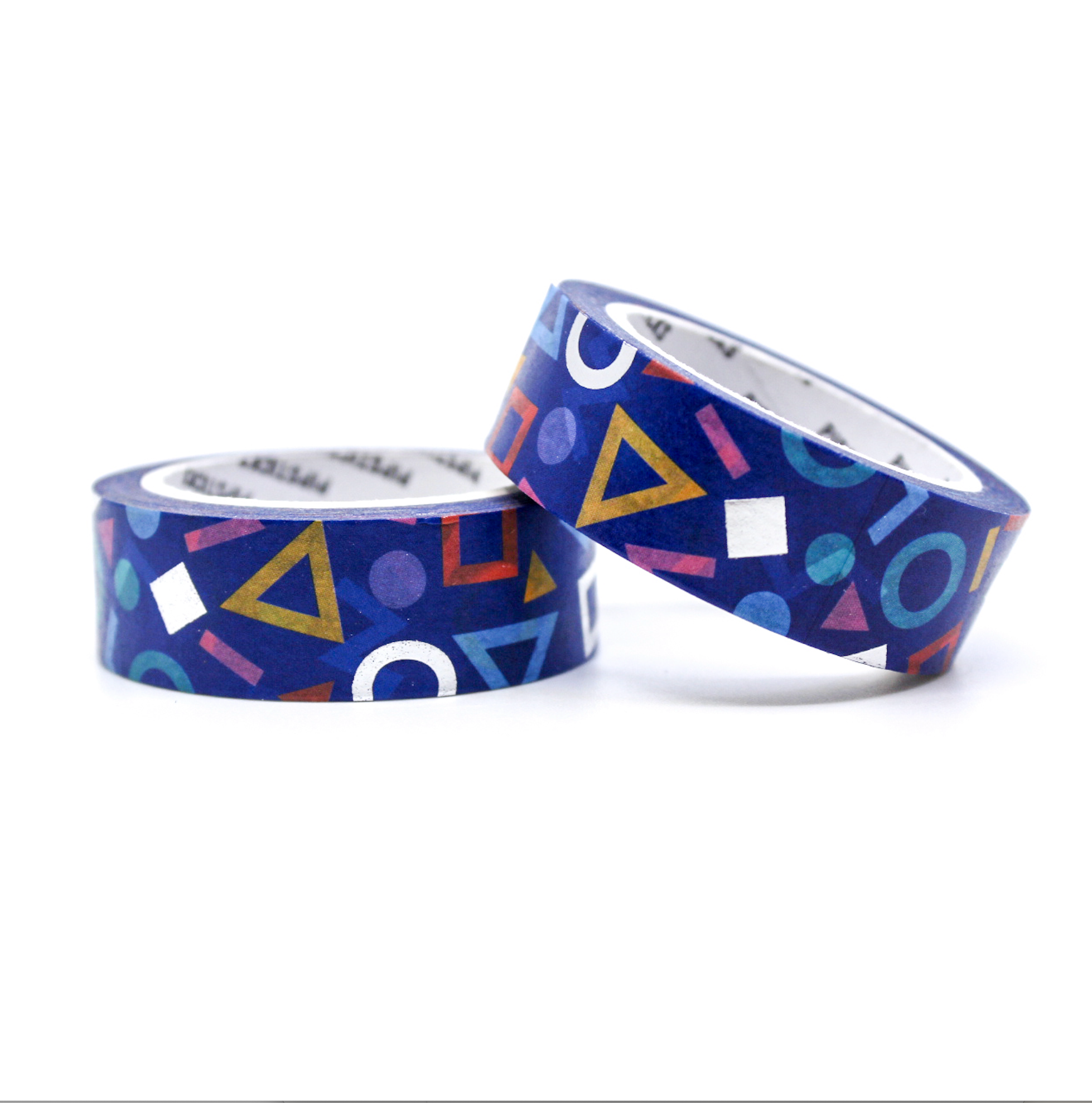 Step back in time with our '90s Totally Rad Pattern Washi Tape. This nostalgic tape captures the vibrant and quirky aesthetic of the iconic TV show, Saved By The Bell, with its playful geometric patterns and bold colors.