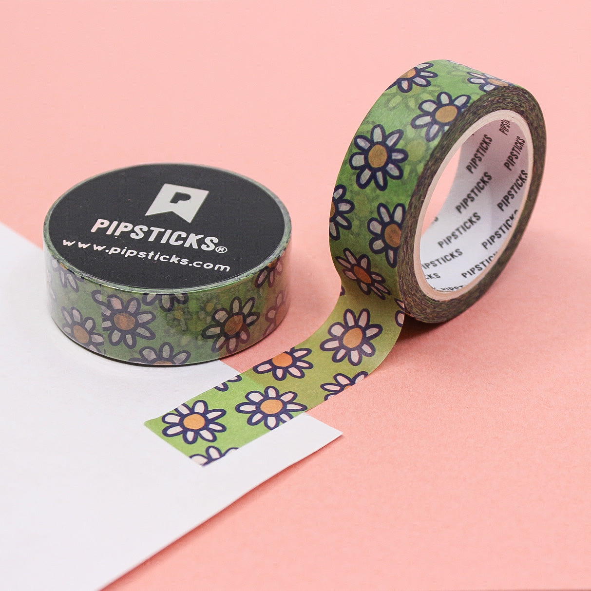 Retro Delightful Daisies Washi