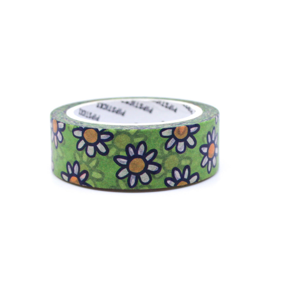 Retro Delightful Daisies Washi