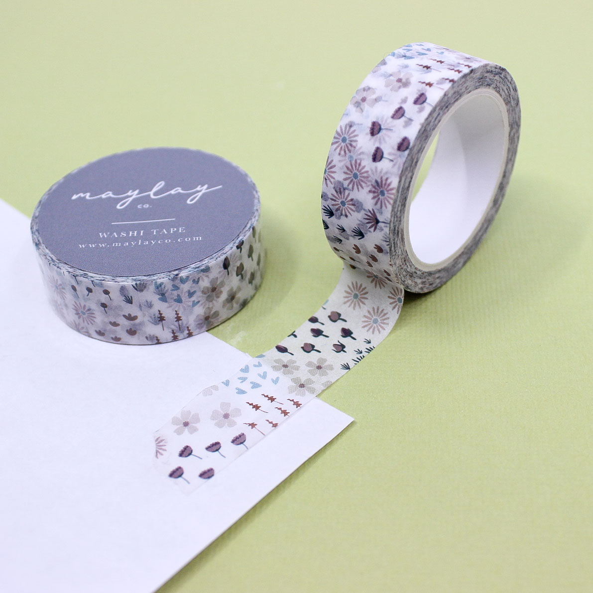 Summer field Wildflowers Washi