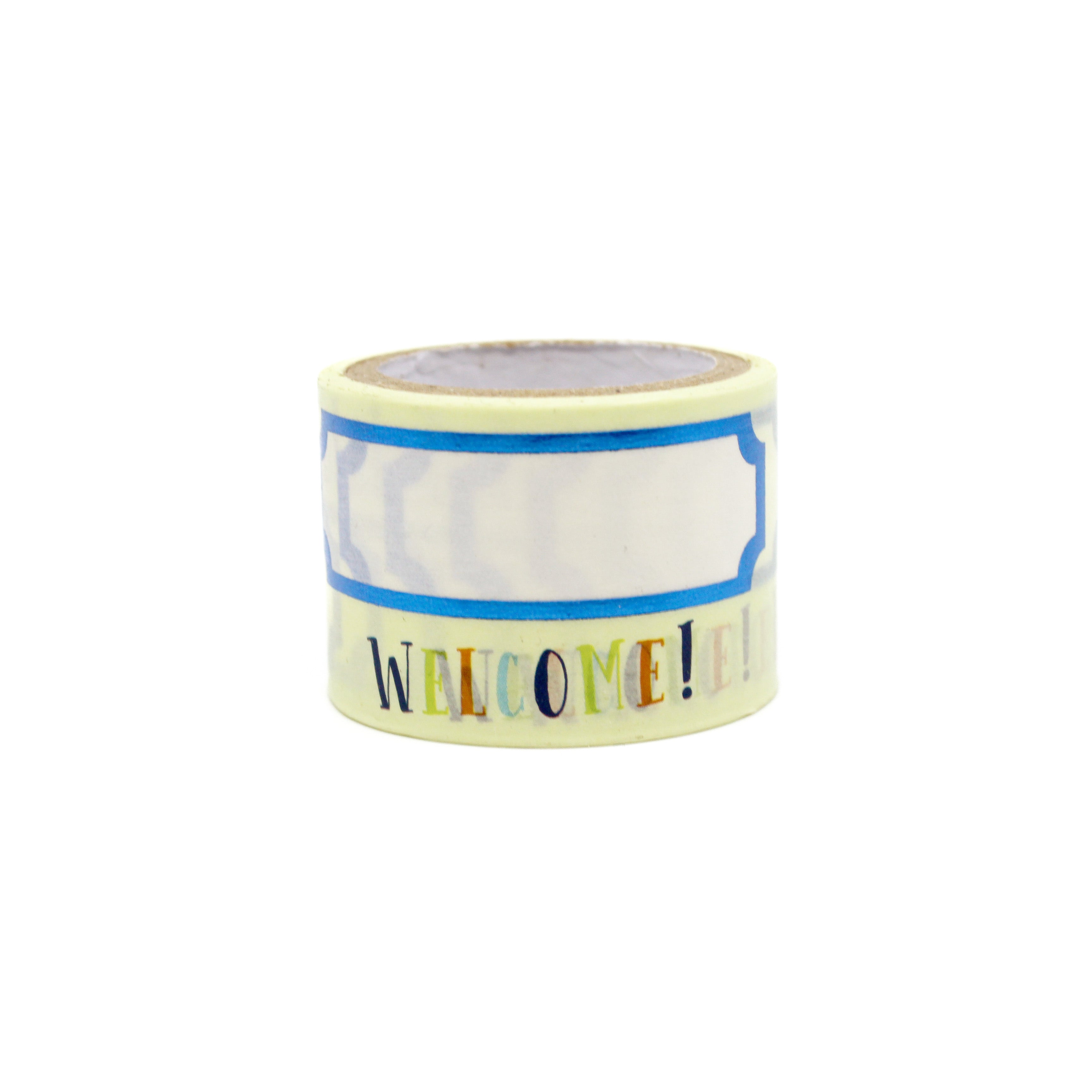 Welcome baby decorative washi tape roll for nursery crafts