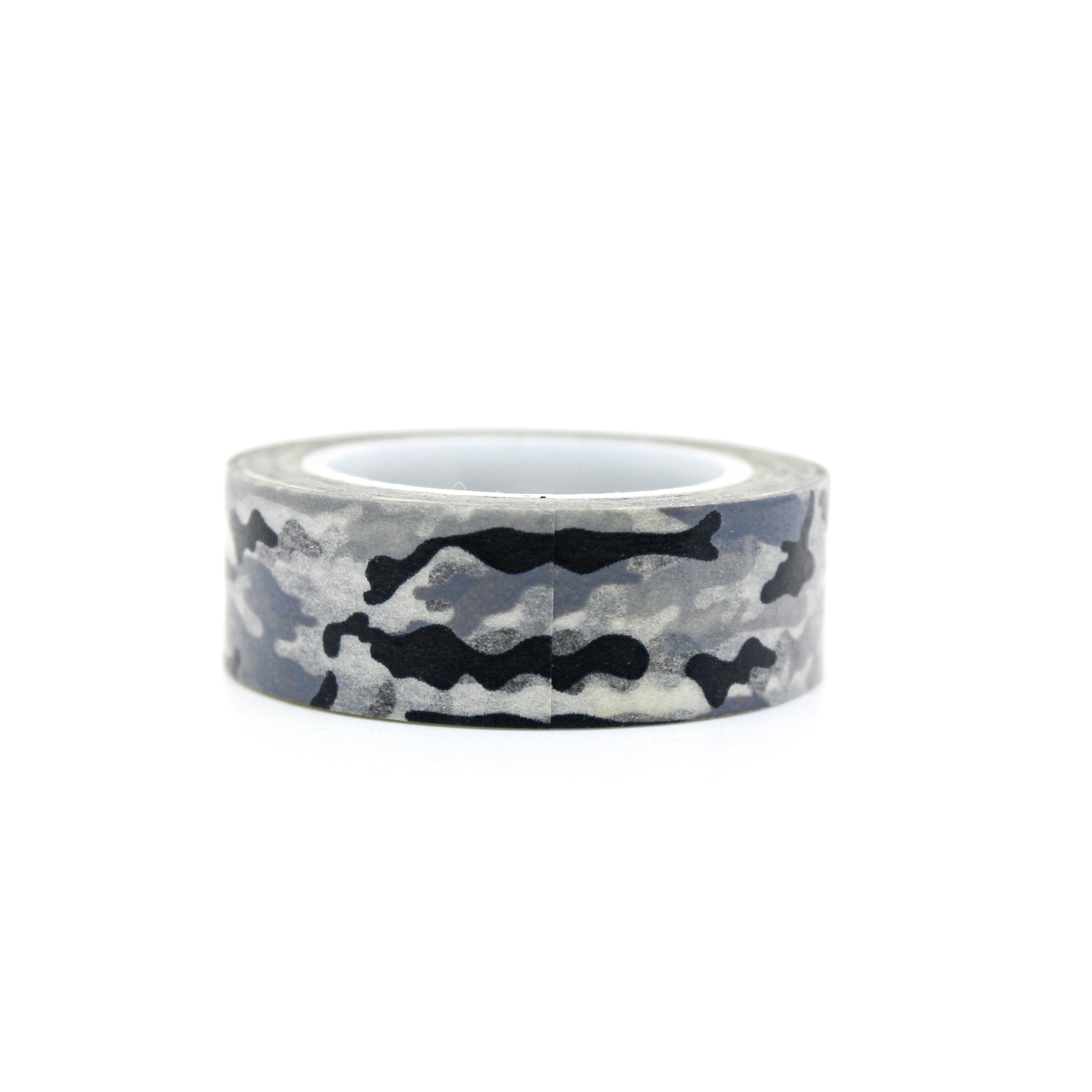 This is a black and white disguise mask themed view of washi tapes This is a roll of black and white style washi tape from BBB Supplies Craft Shopfrom BBB Supplies Craft Shop