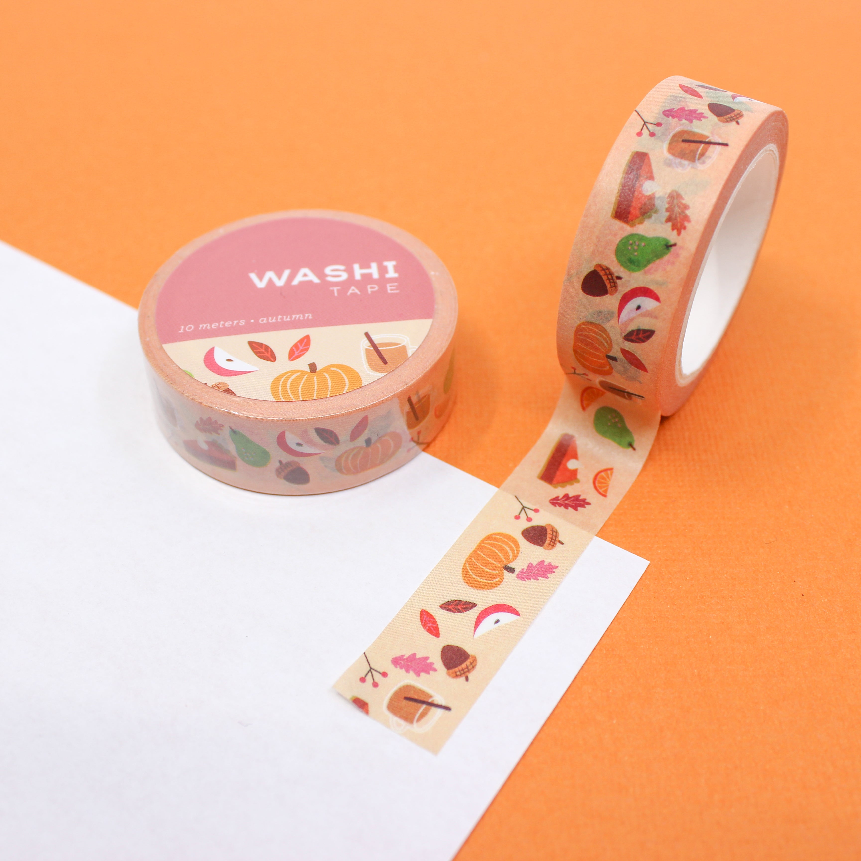 This is autumn thanksgiving themed washi tape from BBB Supplies Craft Shop