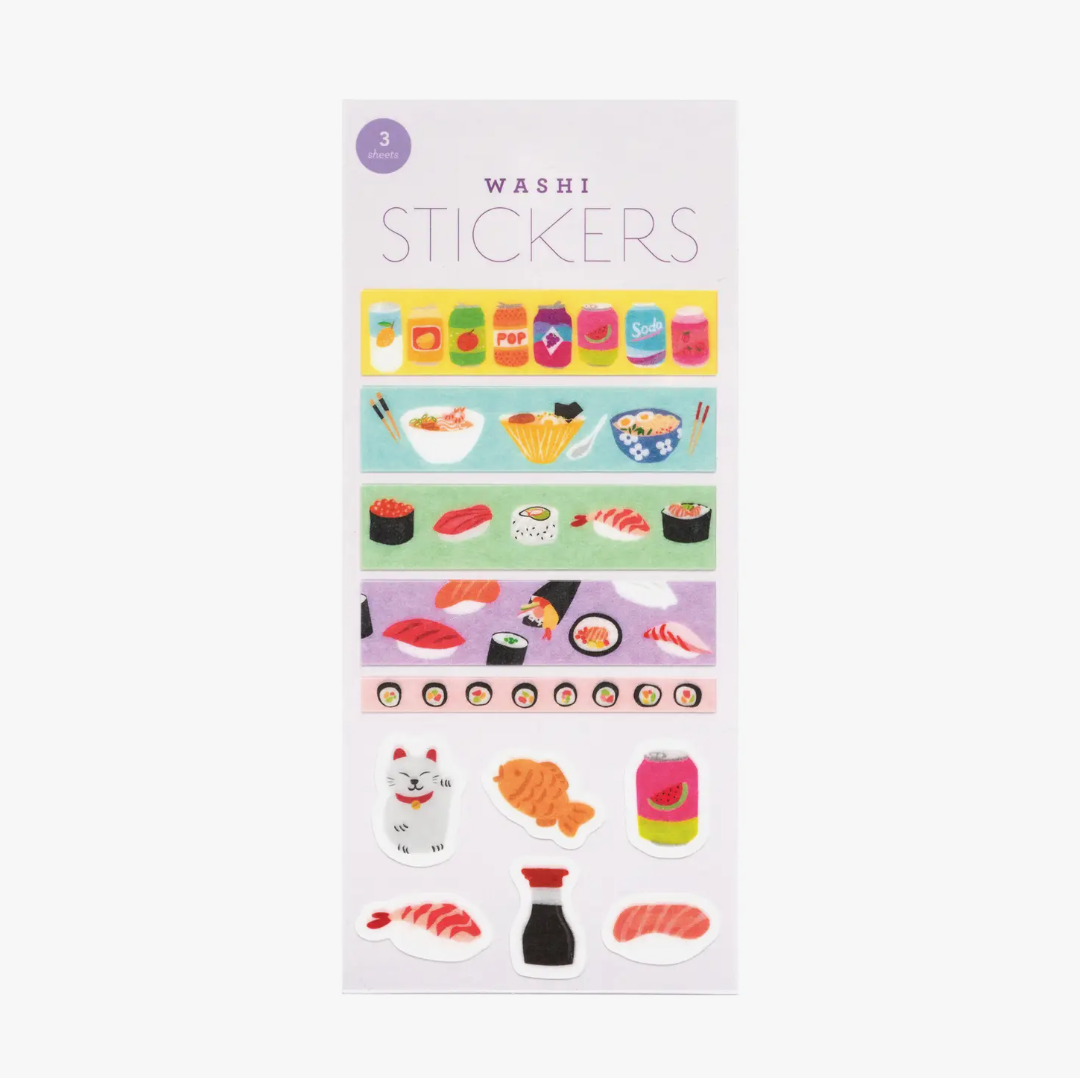 Washi Sticker Sheets