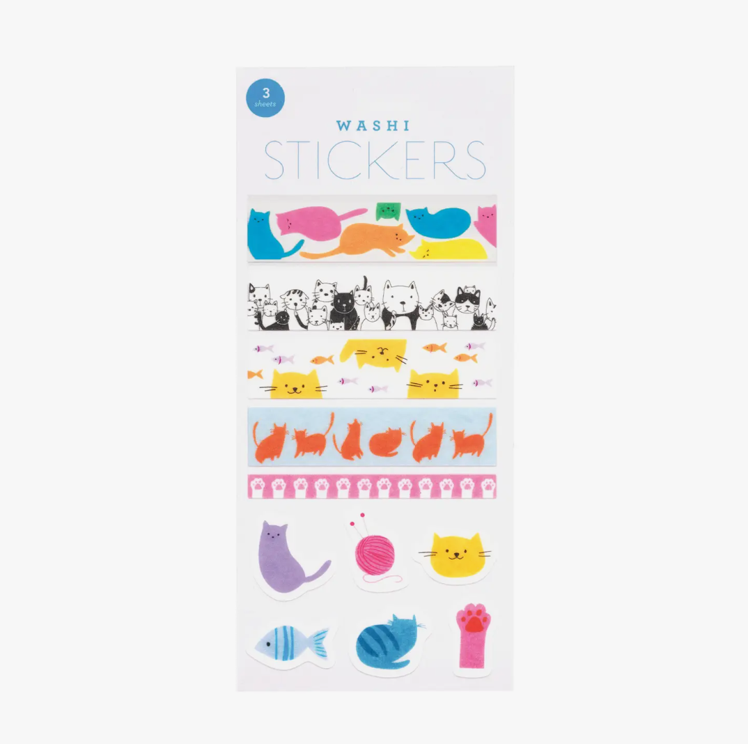 Washi Sticker Sheets