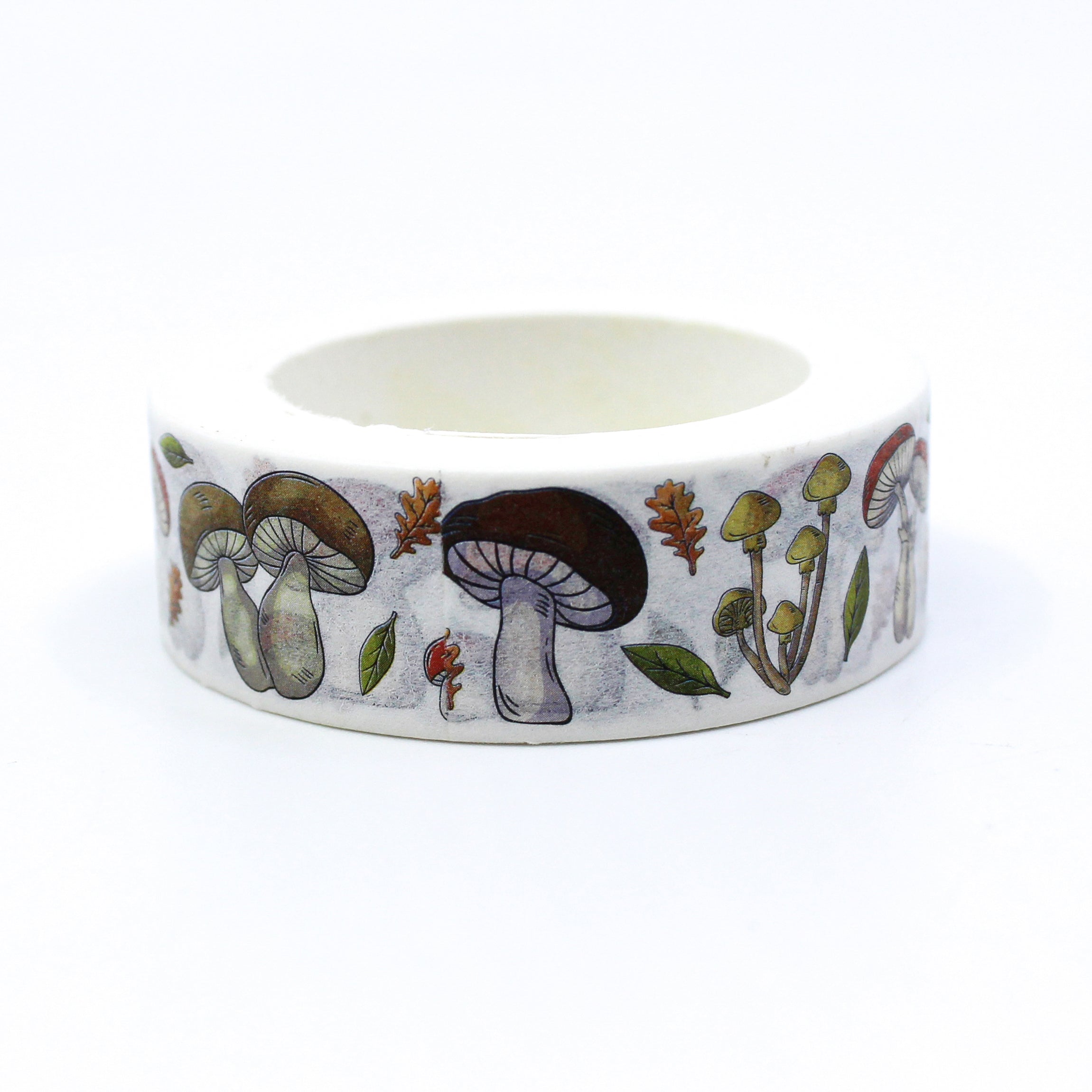 This is a cute cooking mushrooms pattern washi tape from BBB Supplies Craft Shop