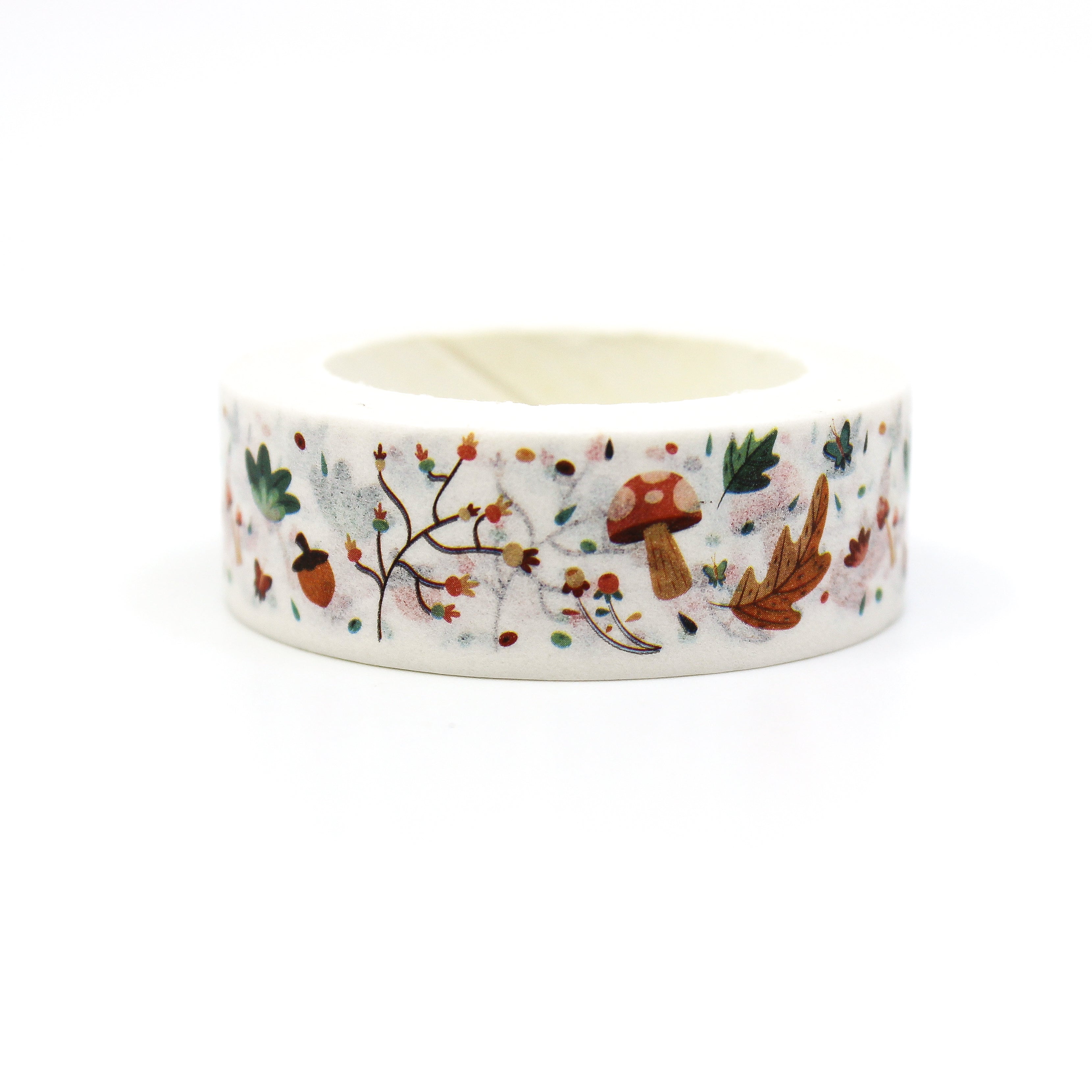 WHIMSICAL AUTUMN FALL THEME MUSHROOM WASHI TAPE | PLANNER AND JOURNALING SUPPLIES | BBB SUPPLIES 2