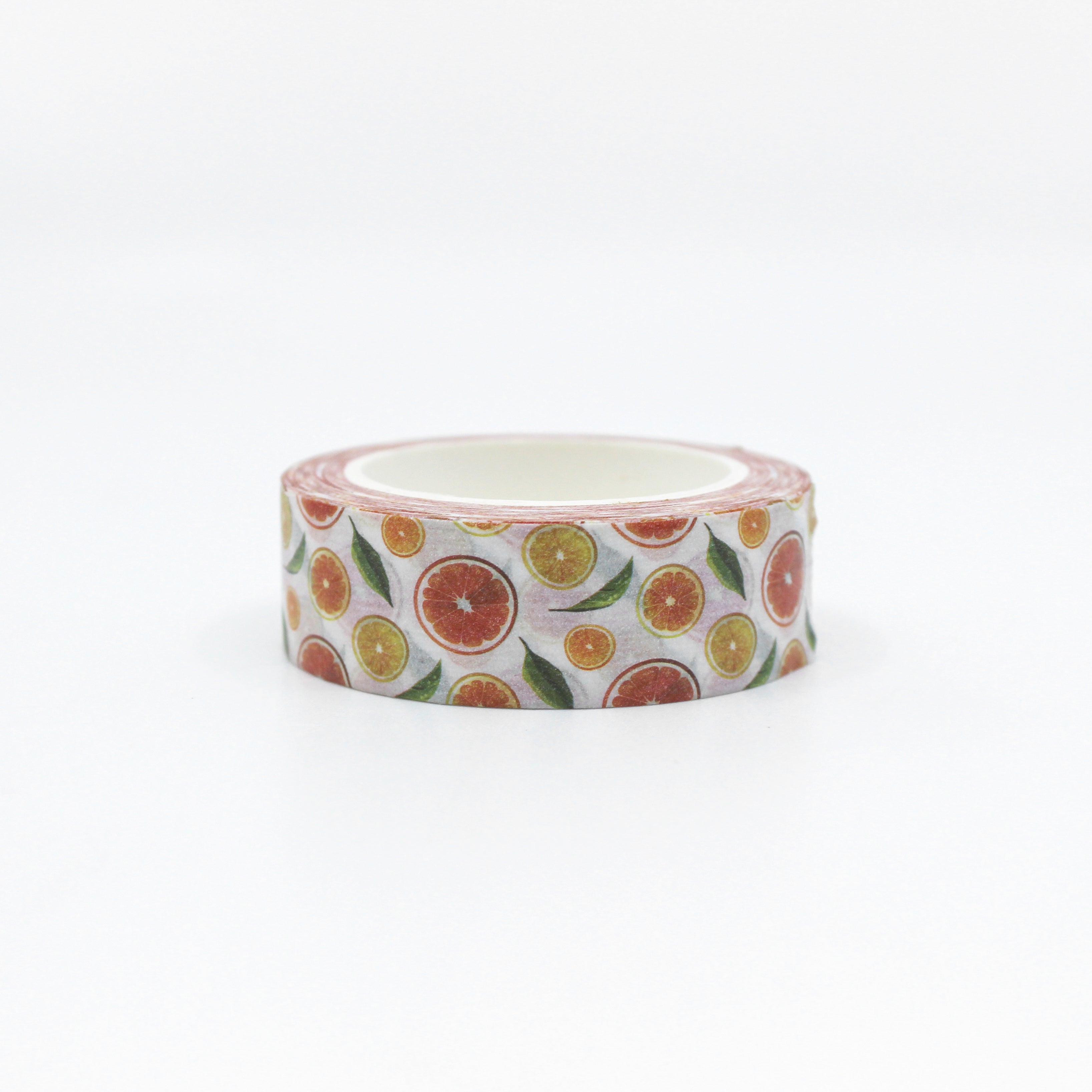 This is a refreshing view of grapefruits tropical fruit collections washi tape from BBB Supplies Craft Shop