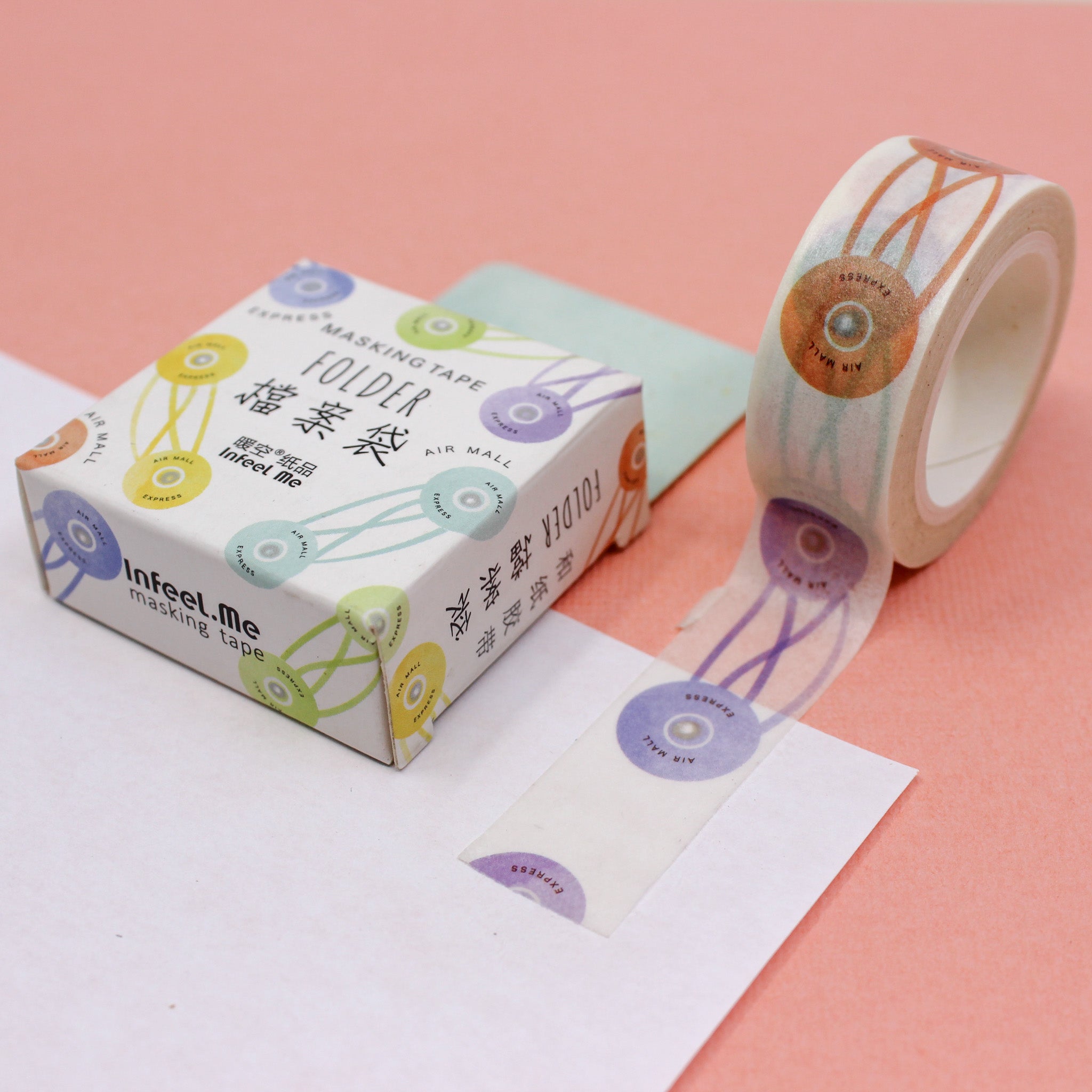 Button Folder Holder Washi