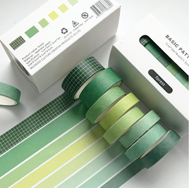 Color Coordinated Washi Tape Journaling Sets