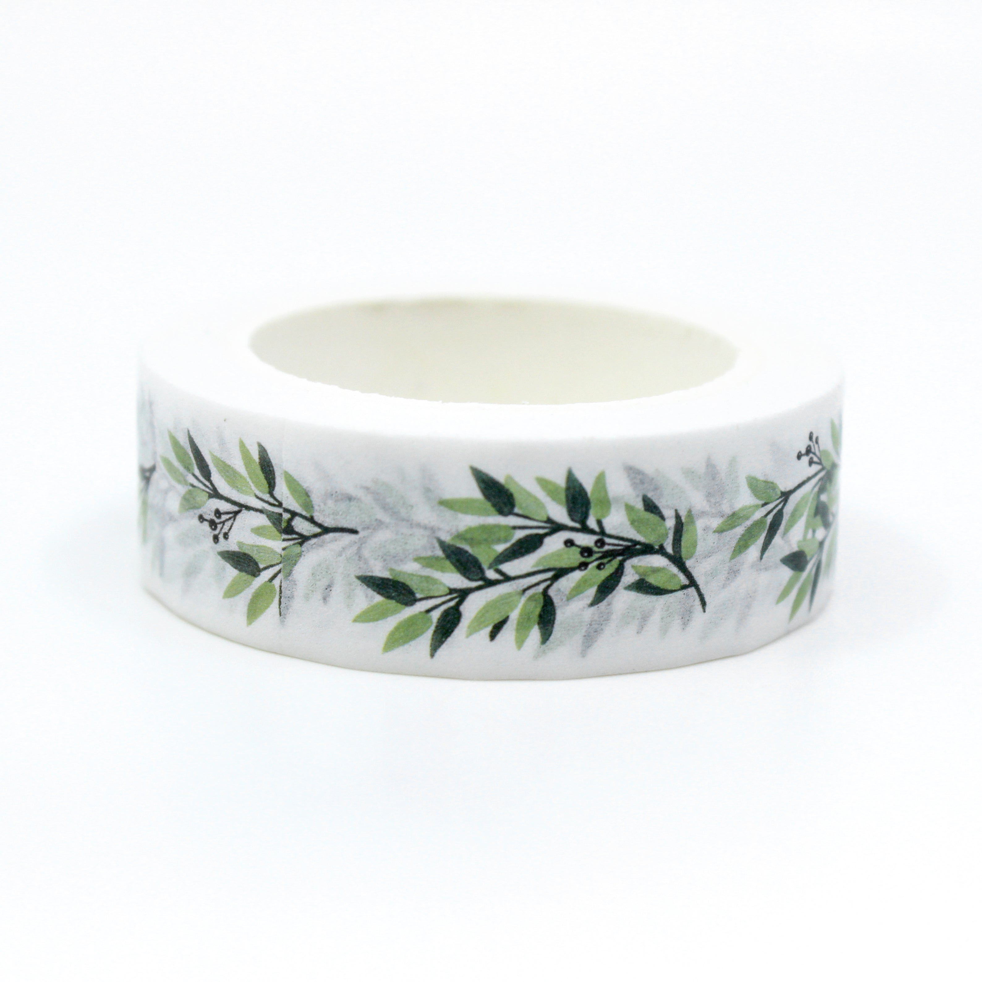 This a full cute view of willow eucalyptus collections pattern washi tape from BBB Supplies Craft Shop