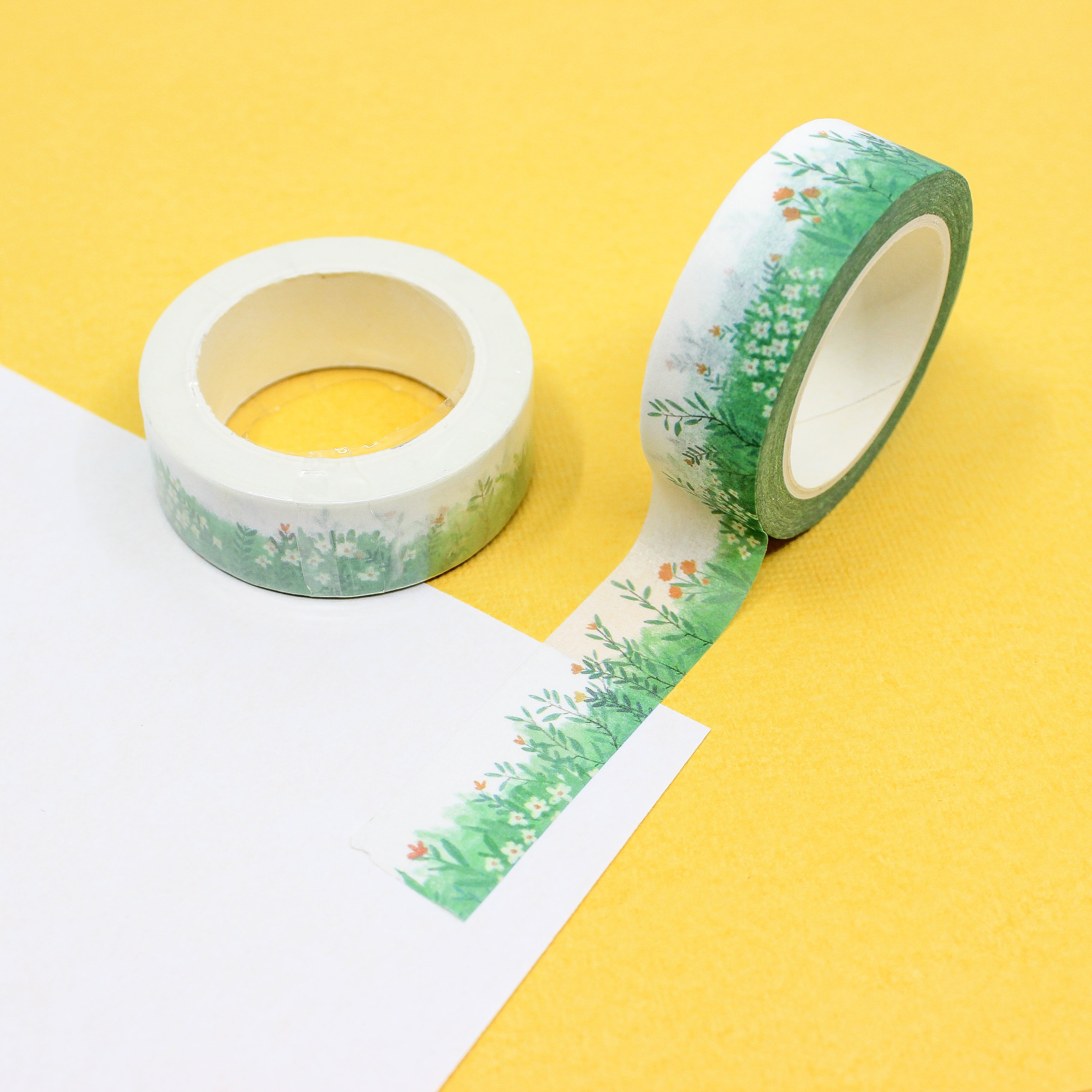 This is a green grass easter themed washi tape from BBB Supplies Craft Shop