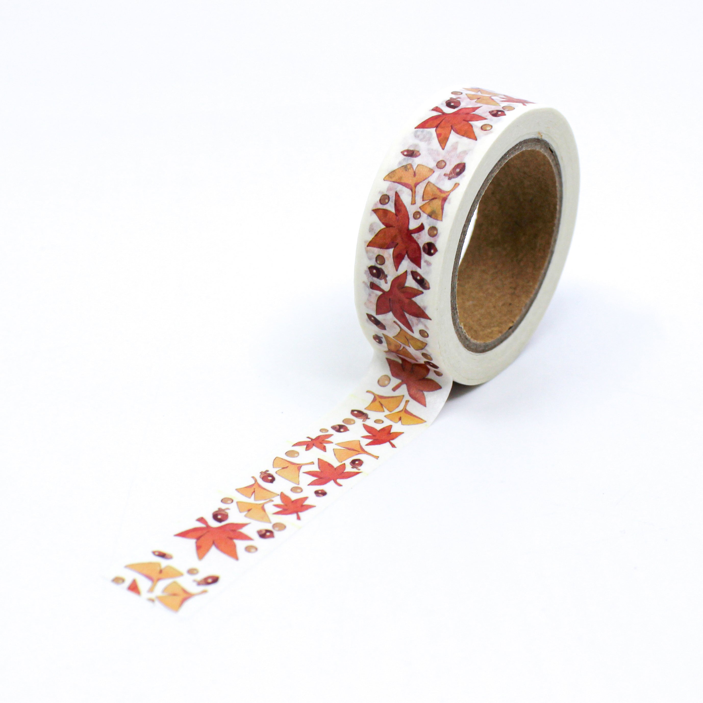 This is a full pattern repeat view of monster alphabet letters washi tape from BBB Supplies Craft Shop