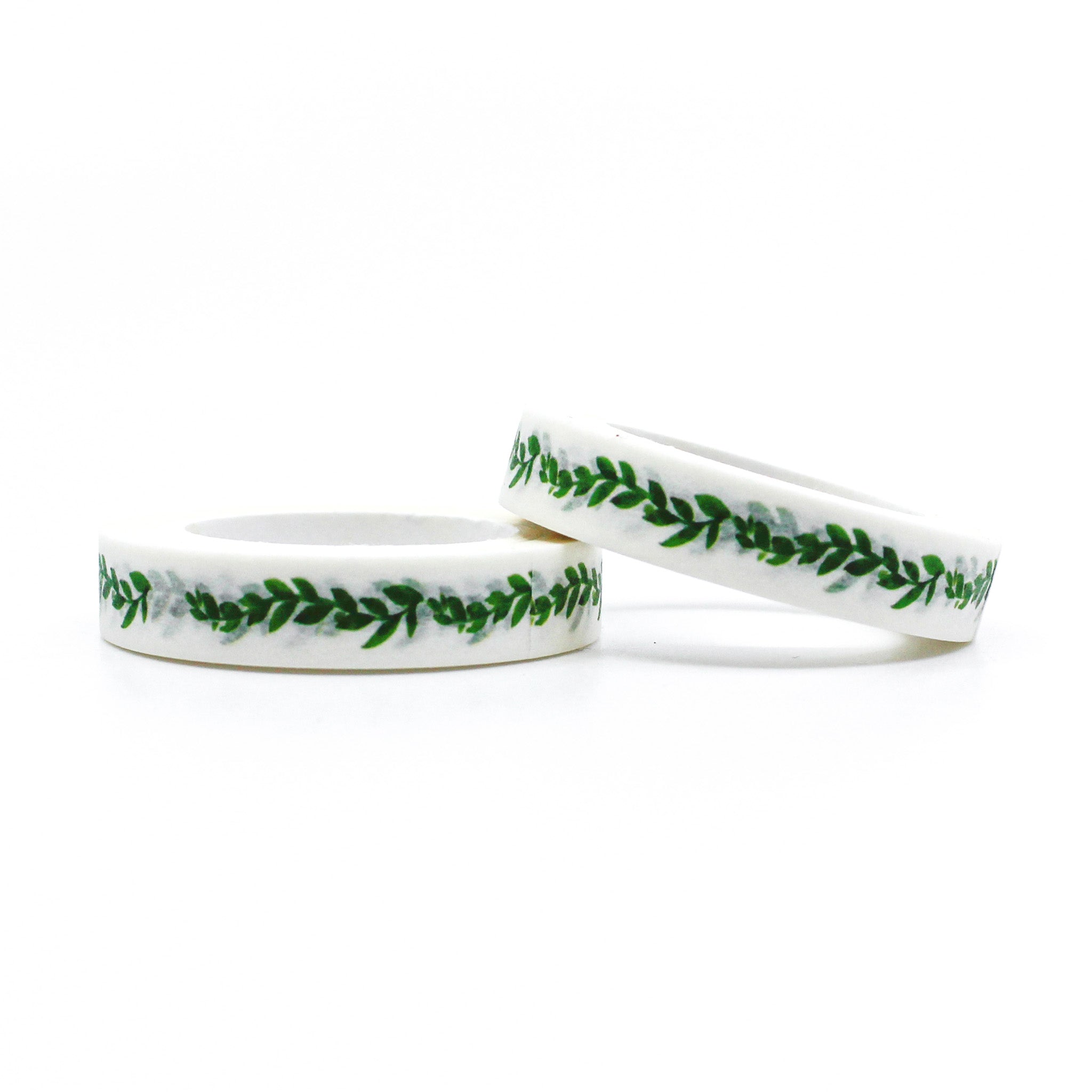 This elegant and beautiful Geen Vine Washi Tape is perfect for plant care and watering schedule Journaling, Wedding events and invites, and as a lovely spring planner spread. This washi tapes is from BBB Supplies Craft Shop.