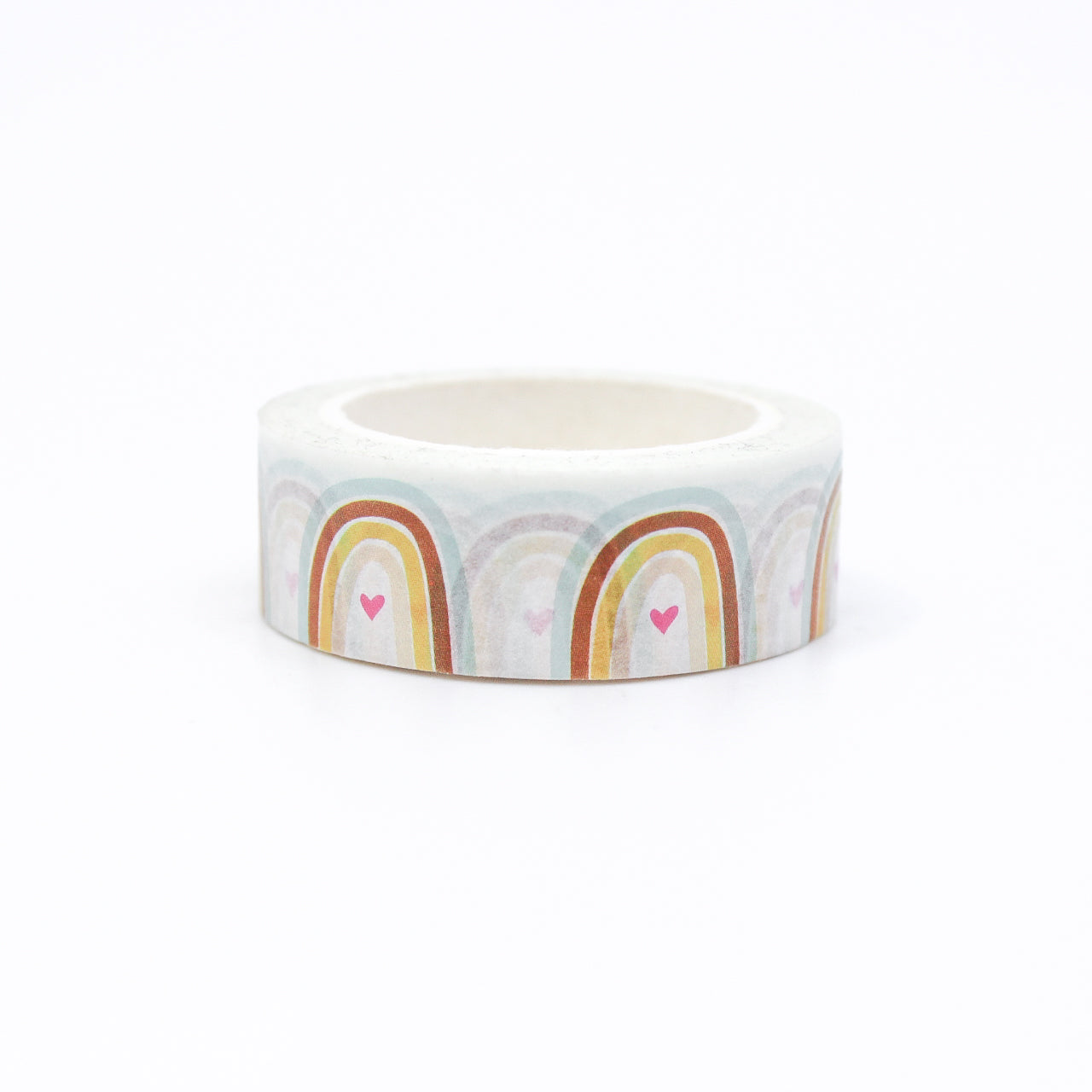 This cheery rainbow washi tape is perfect for so many projects. The bright colors make it modern and will coordinate with any type of color-themed project you might have. This tape is sold at BBB Supplies Craft Shop.