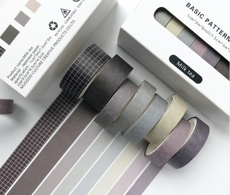 Color Coordinated Washi Tape Journaling Sets