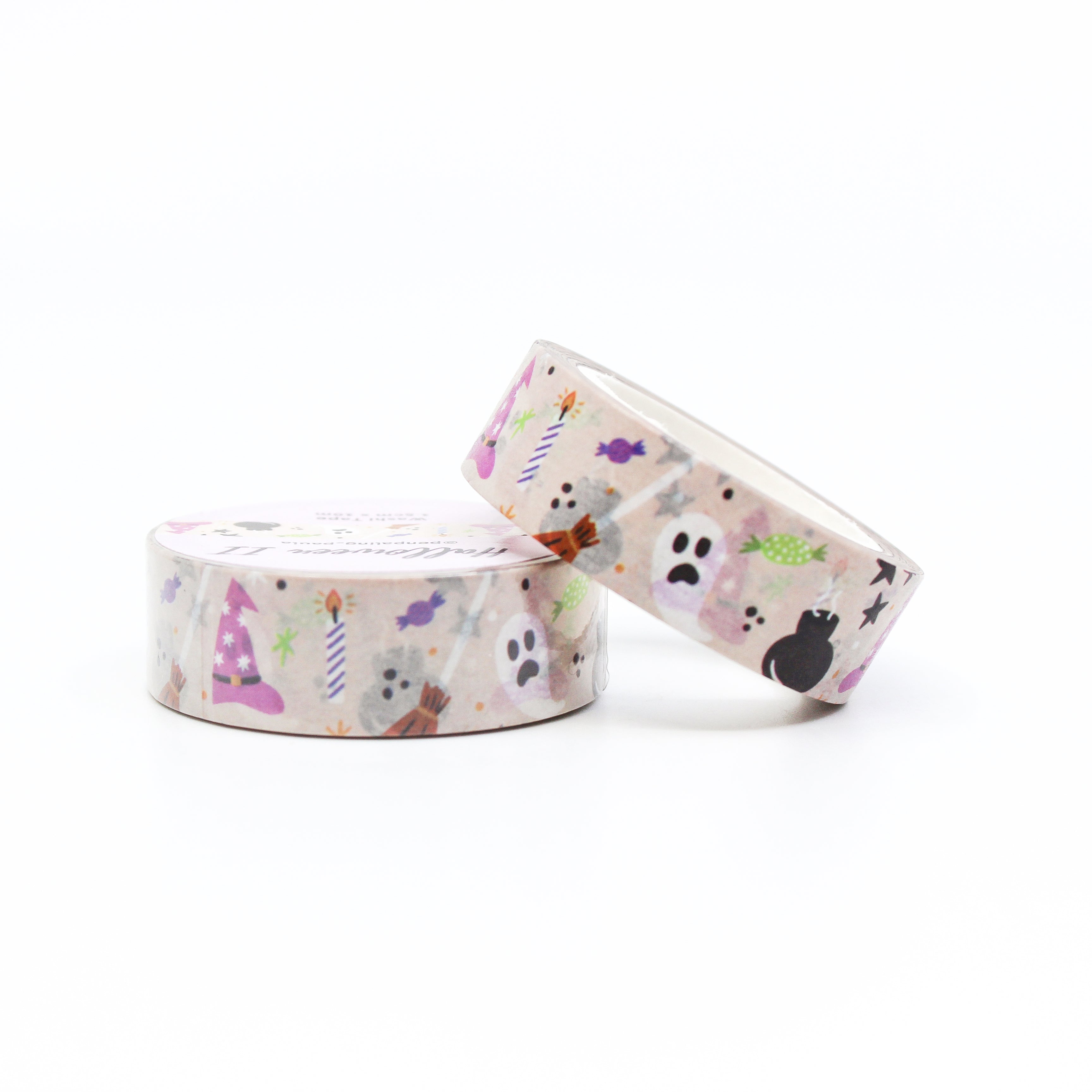 This is a Halloween themed view of washi tapes from BBB Supplies Craft Shop