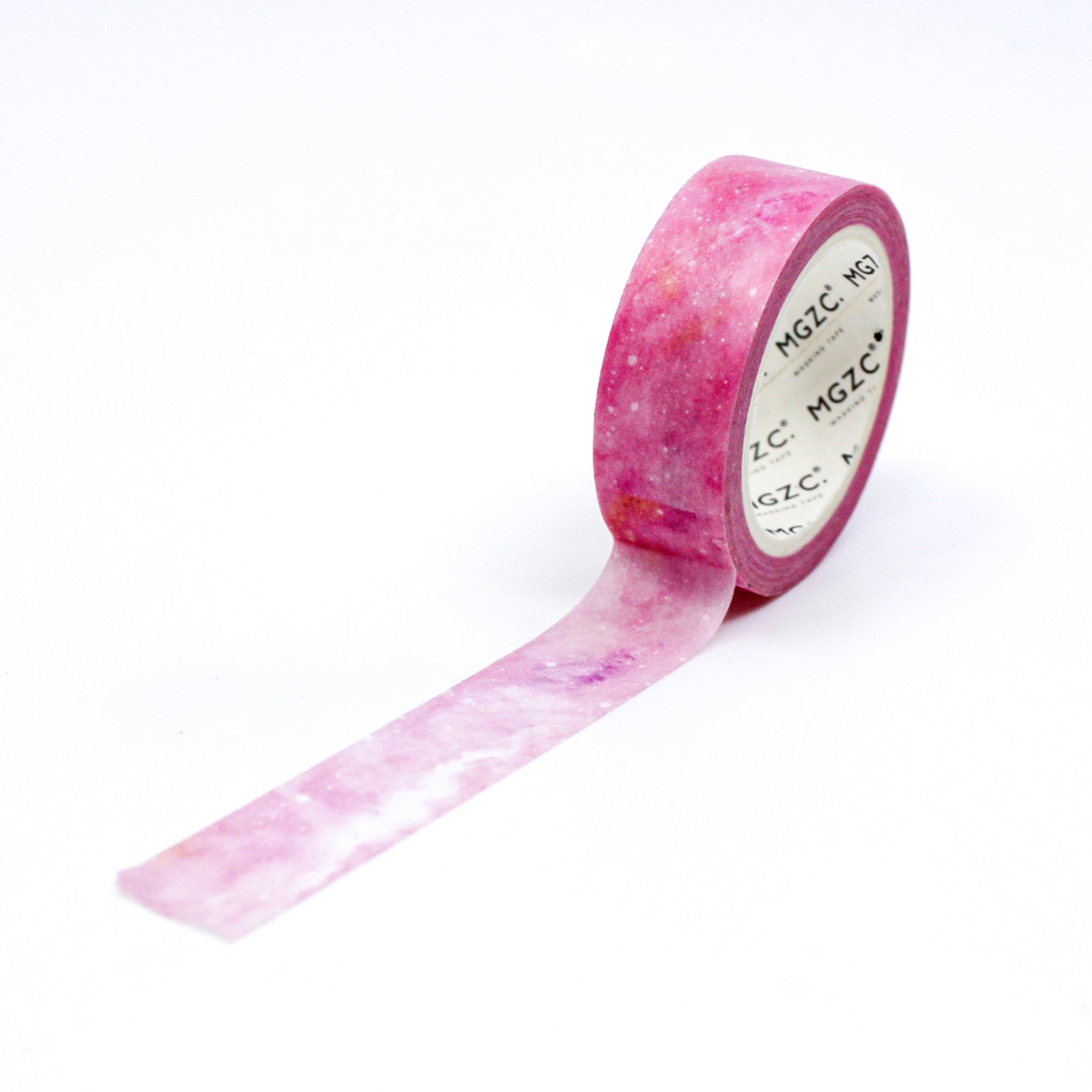 This pink sky watercolor washi tape is the perfect addition to your washi collection. The simplicity of the pattern is perfect for accenting and matching any project's theme while adding a beautiful and interesting pattern. This tape is from BBB Supplies Craft Shop.