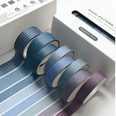 Color Coordinated Washi Tape Journaling Sets