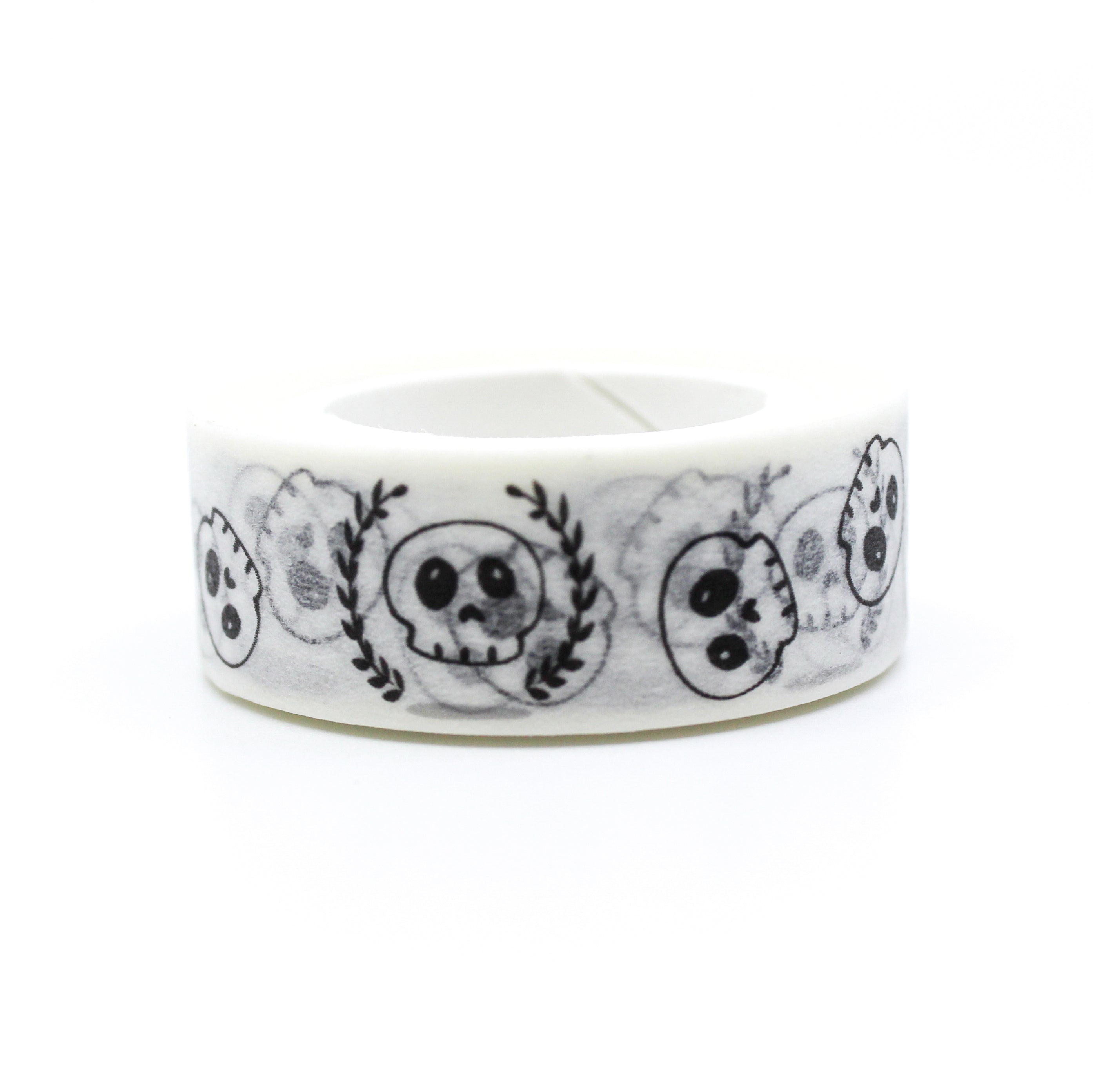 This is nice skull themed view of washi tapes from BBB Supplies Craft Shop