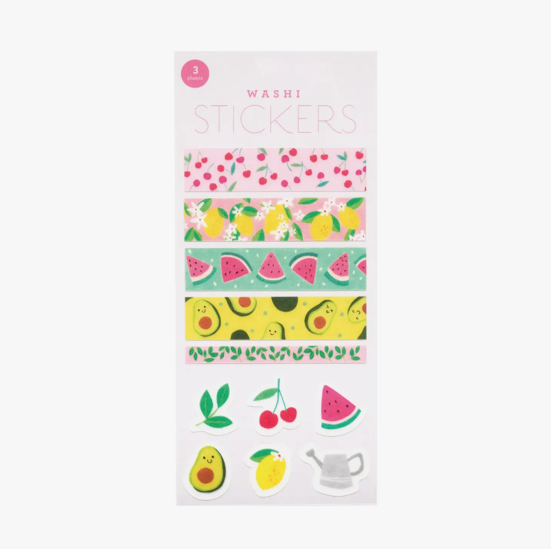 Washi Sticker Sheets