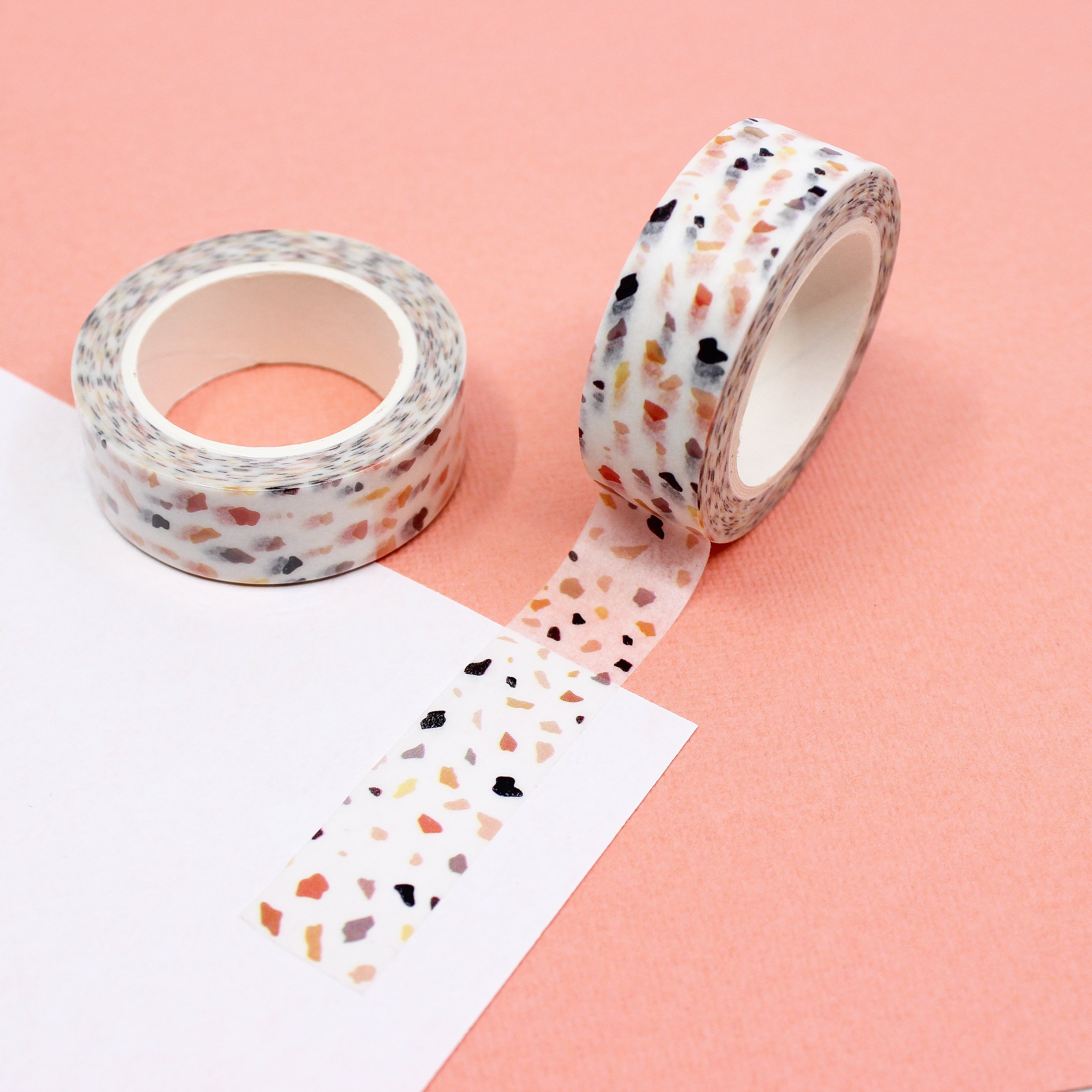 This is a pink marble themed washi tape from BBB Supplies Craft Shop